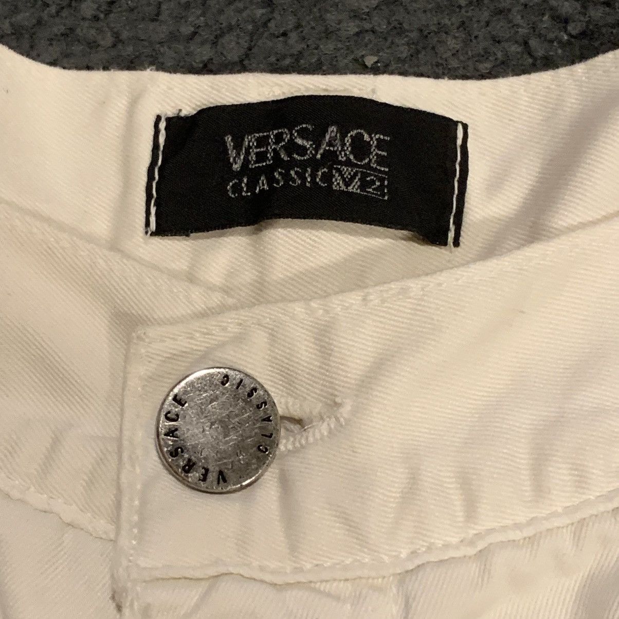 Versace VINTAGE Y2K VERSACE CLASSIC V2 JEANS Size US 31 - 3 Thumbnail