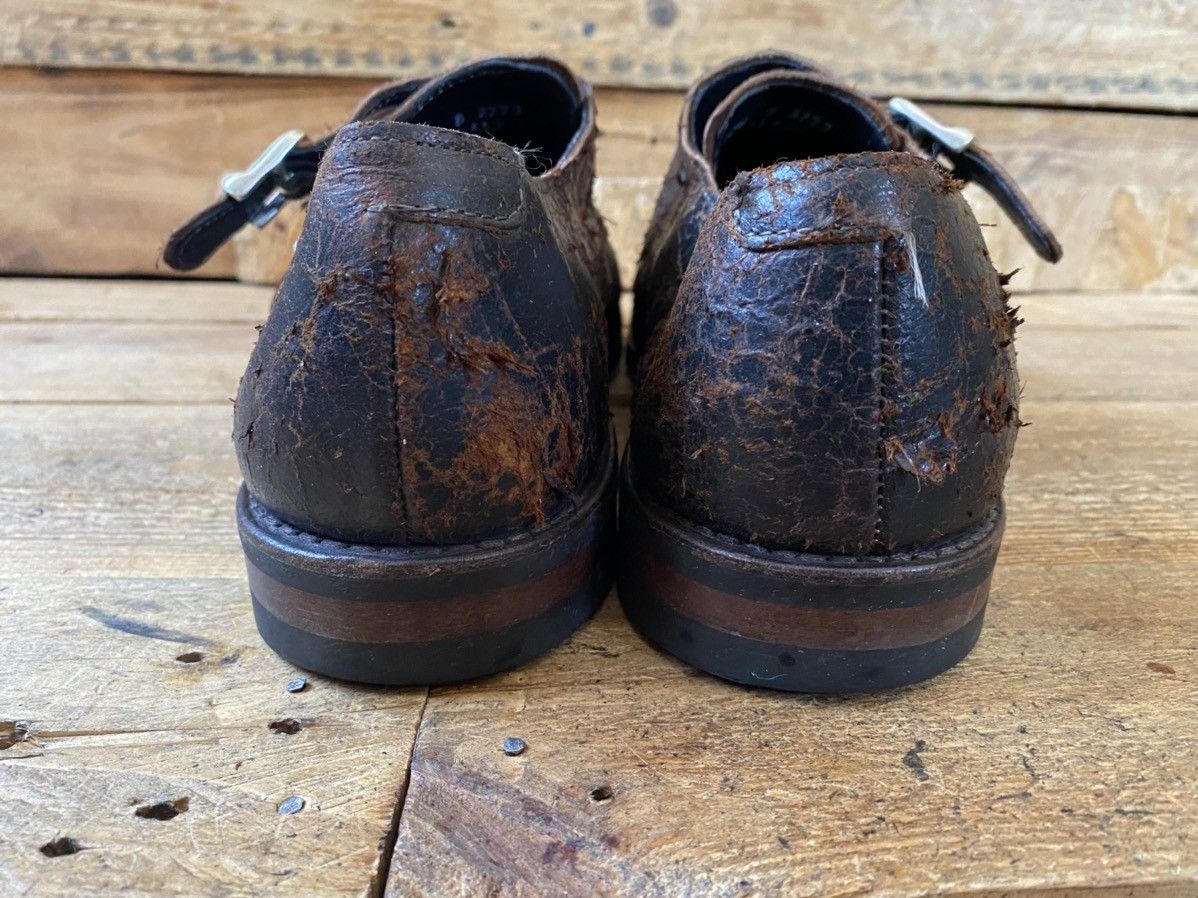 Allen Edmonds Allen edmond distressed double monk leather shoes sz10.5D Size US 10.5 / EU 43-44 - 8 Thumbnail