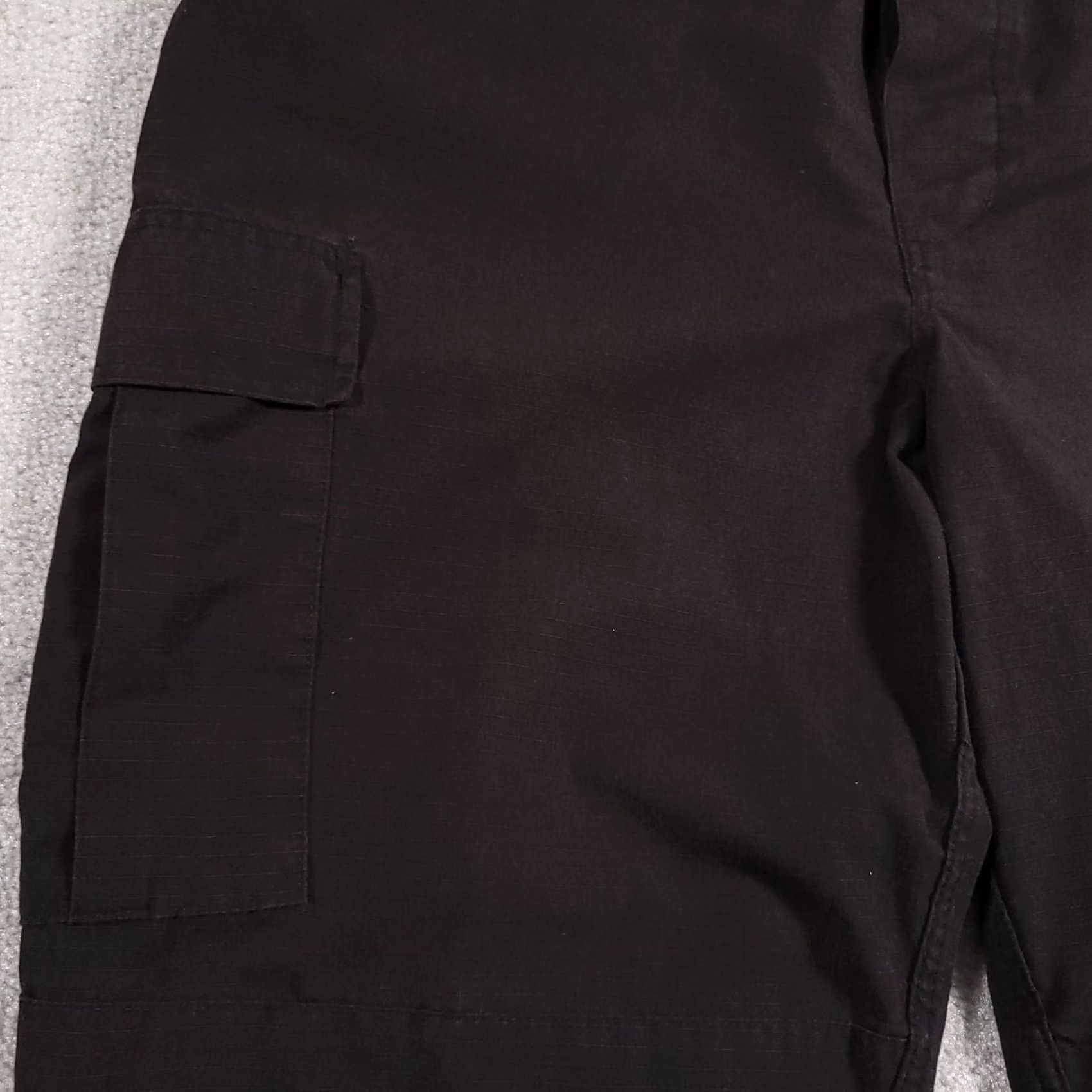 Vintage Galls Straight Leg Ripstop Cargo Pants Mems XL Regular Black Workwear Tactical Mens XL Black Cargo Pants Size US 36 / EU 52 - 4 Thumbnail