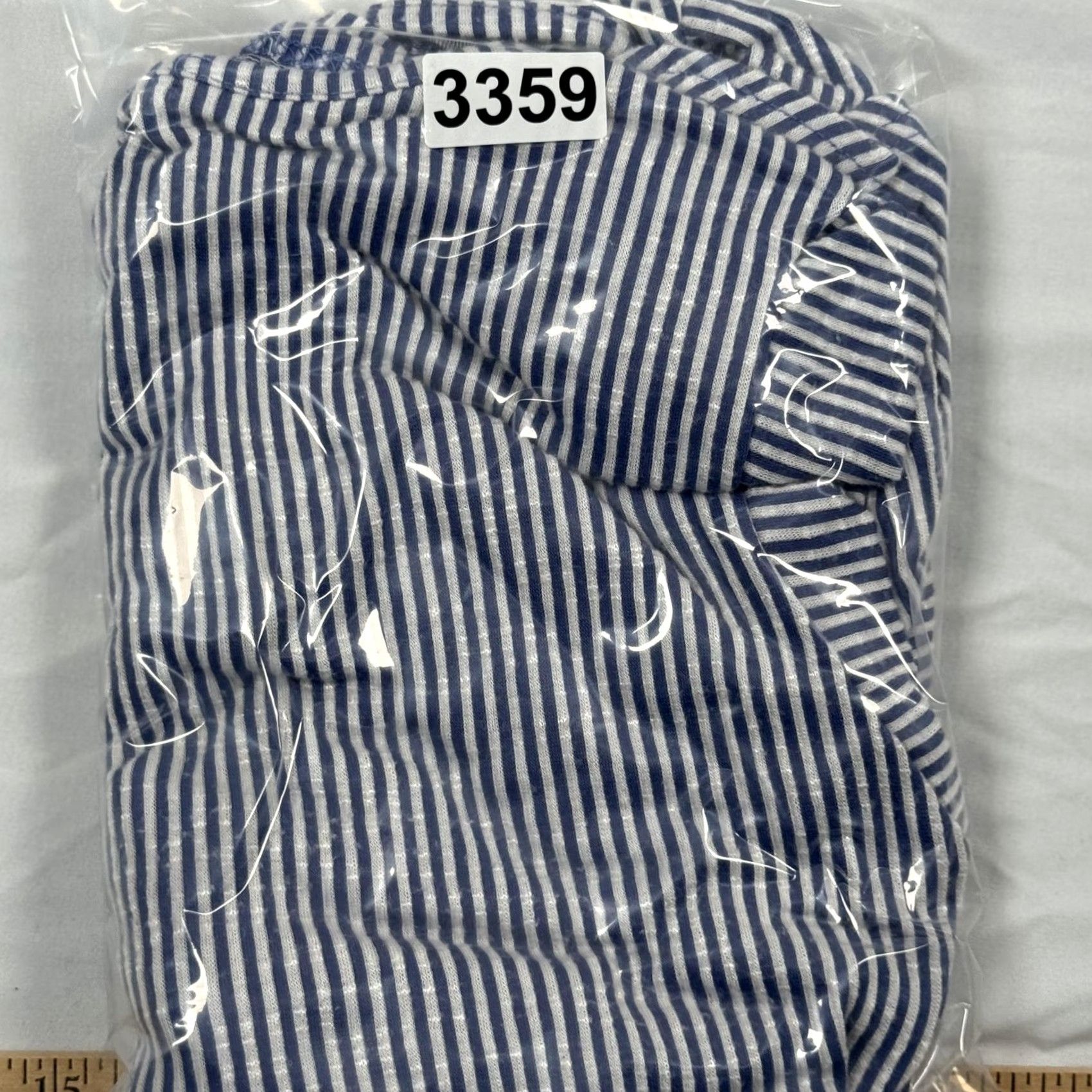 Vintage Caution To The Wind Blouse Womens Size S Blue Striped Peplum V Neck Flutter Sleeve Short Sleeve Womens Size S / US 4 / IT 40 - 8 Thumbnail