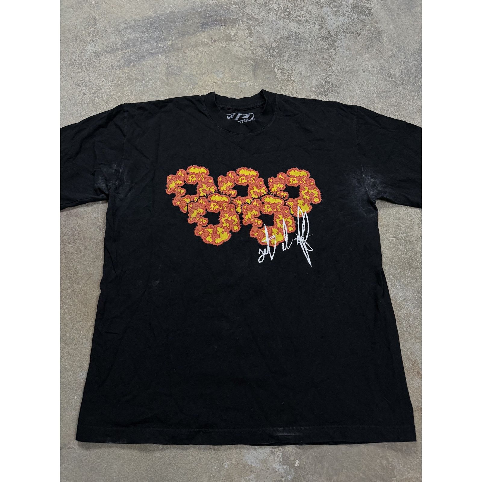 DENIM TEARS Offset Denim Tears tee Black Used Large Size US L / EU 52-54 / 3 - 1 Thumbnail
