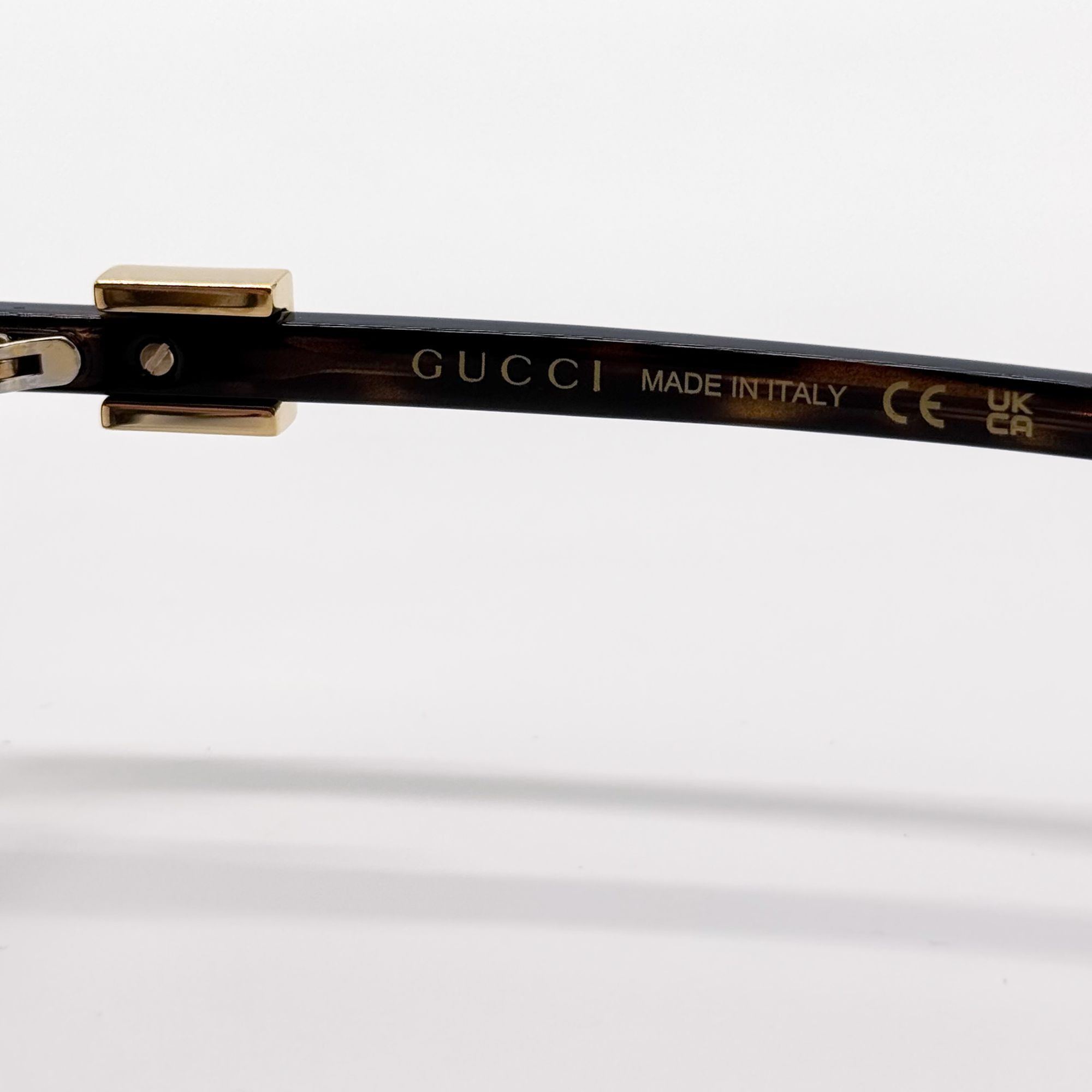 Gucci NEW GUCCI GG1683O 003 EYEGLASSES WOMEN HAVANA EYEWEAR Size ONE SIZE - 8 Thumbnail