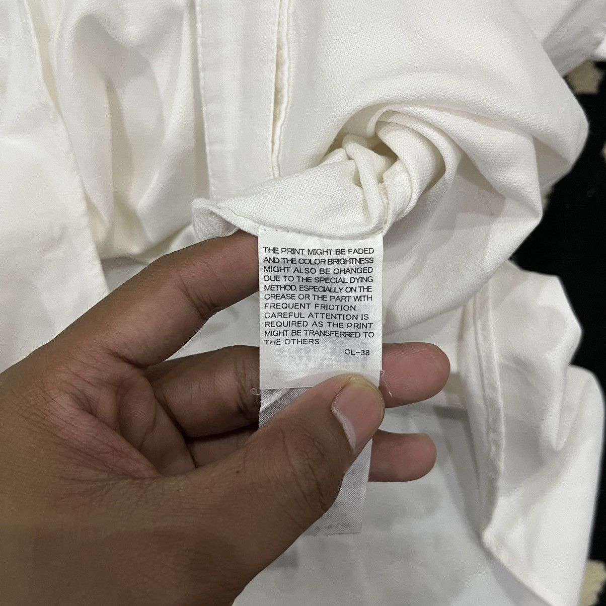 Tsumori Chisato Ne-net By ISSEY MIYAKE Classic White Sleeve Shirt Pocket Size US M / EU 48-50 / 2 - 9 Thumbnail