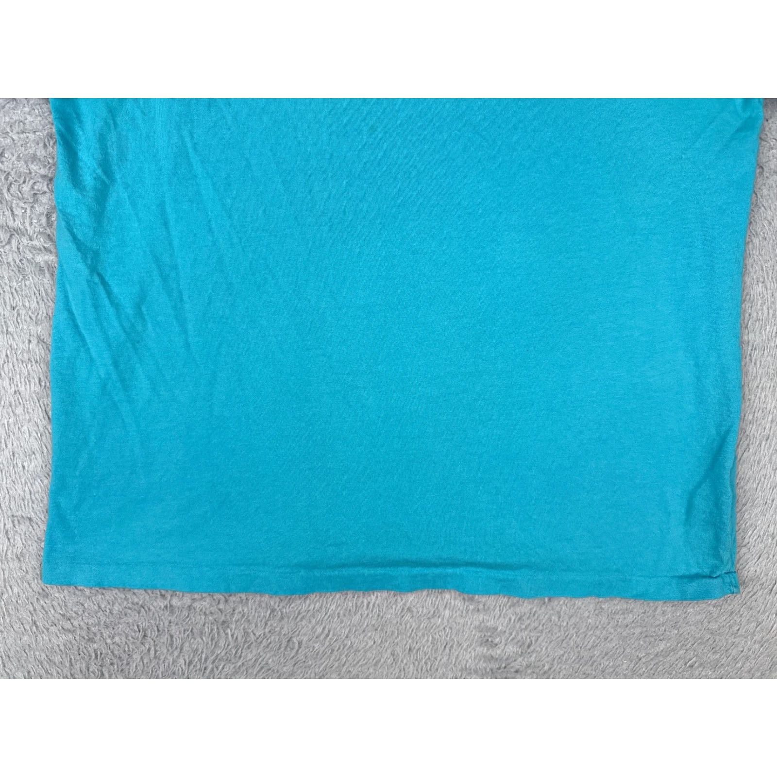 Ralph Lauren VINTAGE Polo Ralph Lauren Shirt Men Medium Blue 100% Cotton Crew Neck Short Sleeve READ Size US M / EU 48-50 / 2 - 5 Thumbnail