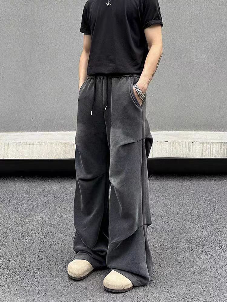 Designer × Vintage High Street Vintage Charcoal Gray Casual Trousers Size US 30 / EU 46 - 2 Thumbnail