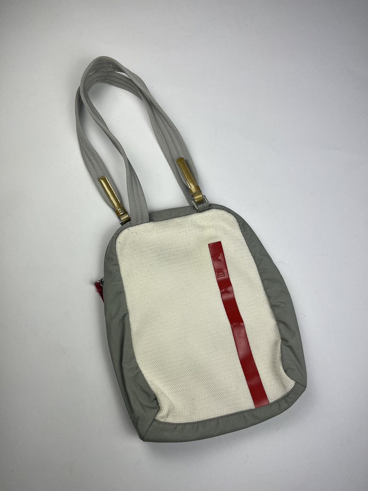 Prada Prada Silver Mesh Bag SS 1999 | Grailed