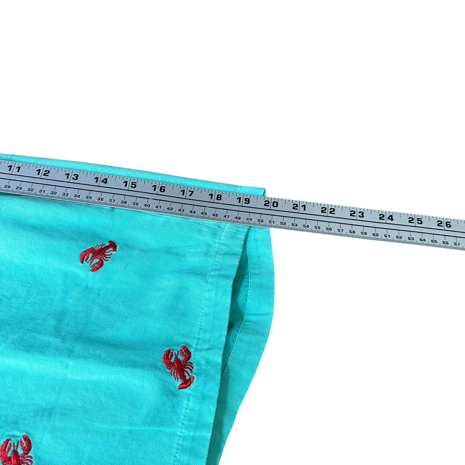 Castaway Clothing Castaway Cisco Short Men’s 34 Aqua Blue Lobster Cotton Size US 34 / EU 50 - 7 Thumbnail