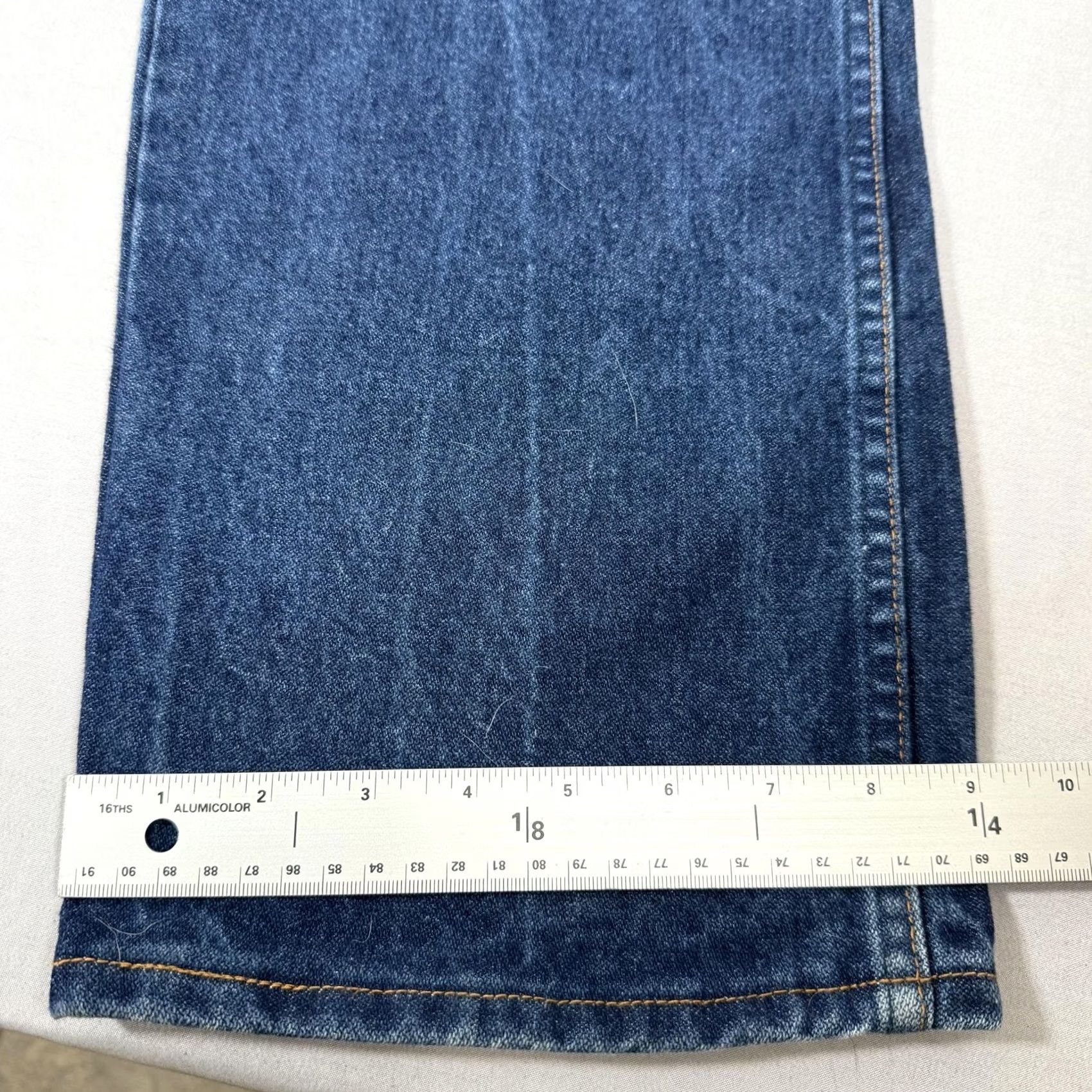 Wrangler Wrangler FR Jeans Men 36x36 Blue Flame Resistant Relaxed Fit Denim Pants Straight Leg Workwear Jeans Size US 36 / EU 52 - 6 Thumbnail
