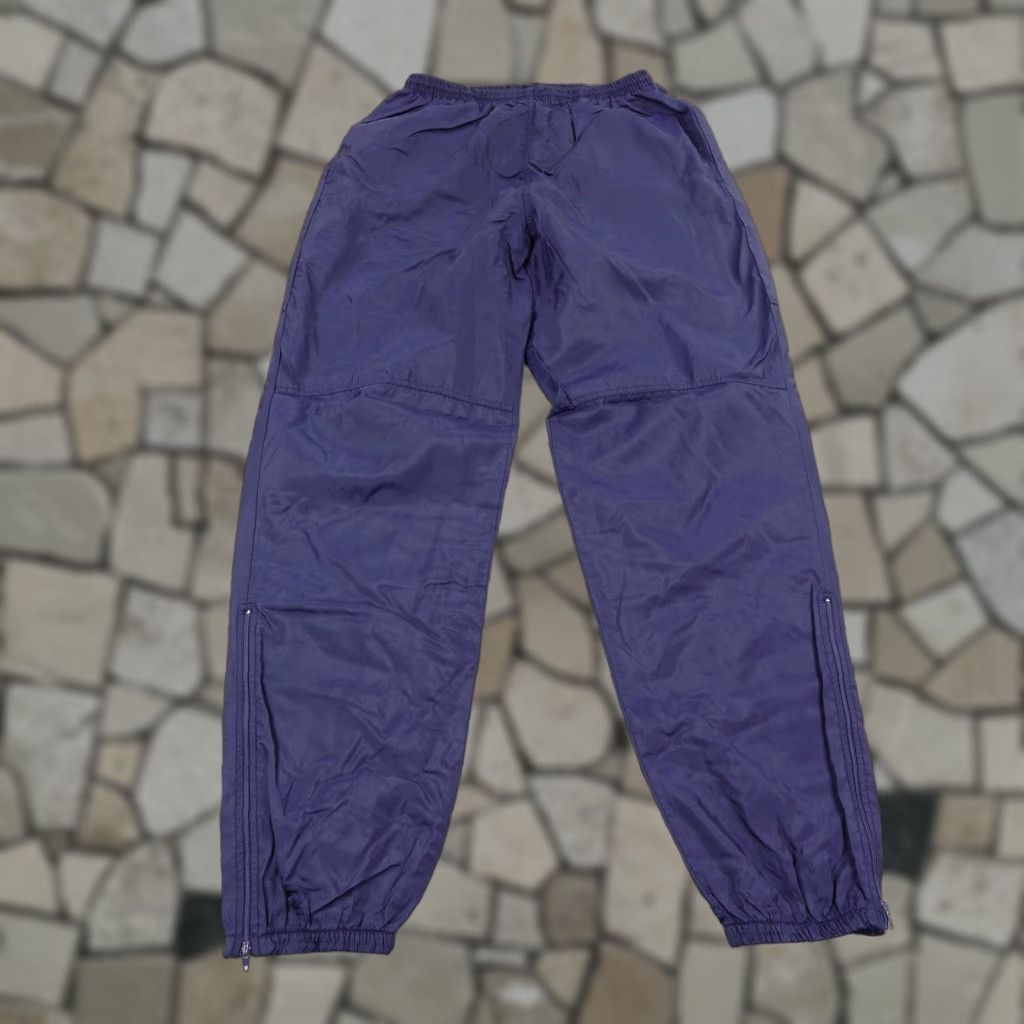 Nike VINTAGE Nike Track Pants Mens Large Blue Athleisure Windbreaker Joggers 2000s Activewear Size US 33 - 1 Thumbnail
