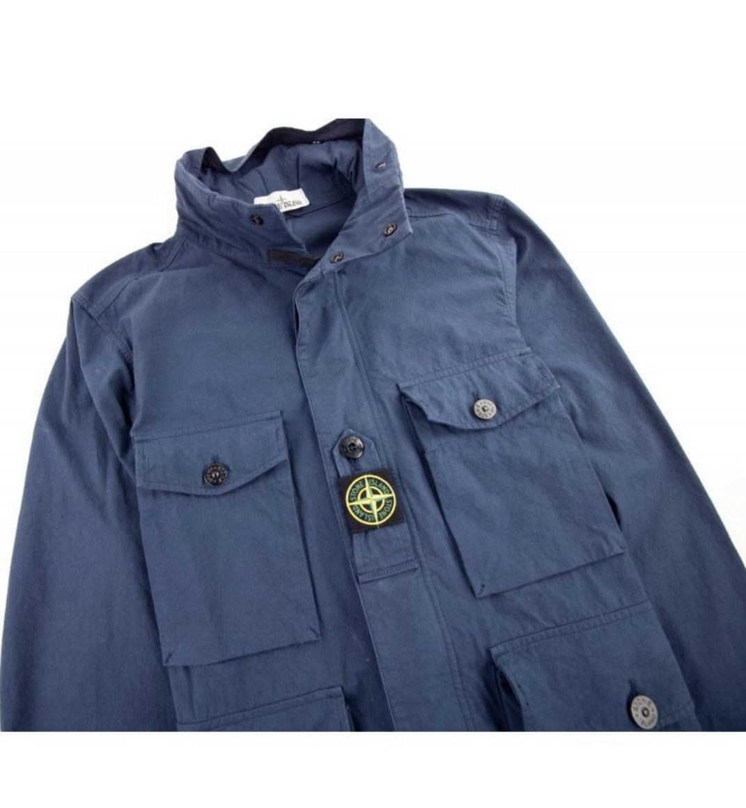 Stone Island Cotton Garment Dyed Cordura Jacket