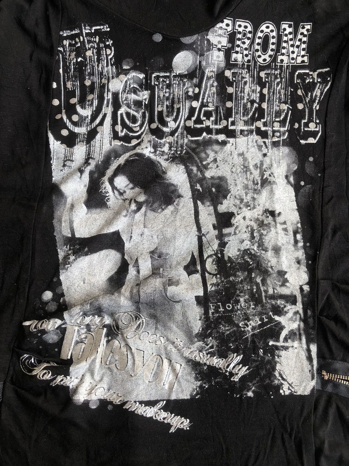 If Six Was Nine Japanese Gothic Poem From Usually Hysteric Style Size US L / EU 52-54 / 3 - 5 Thumbnail