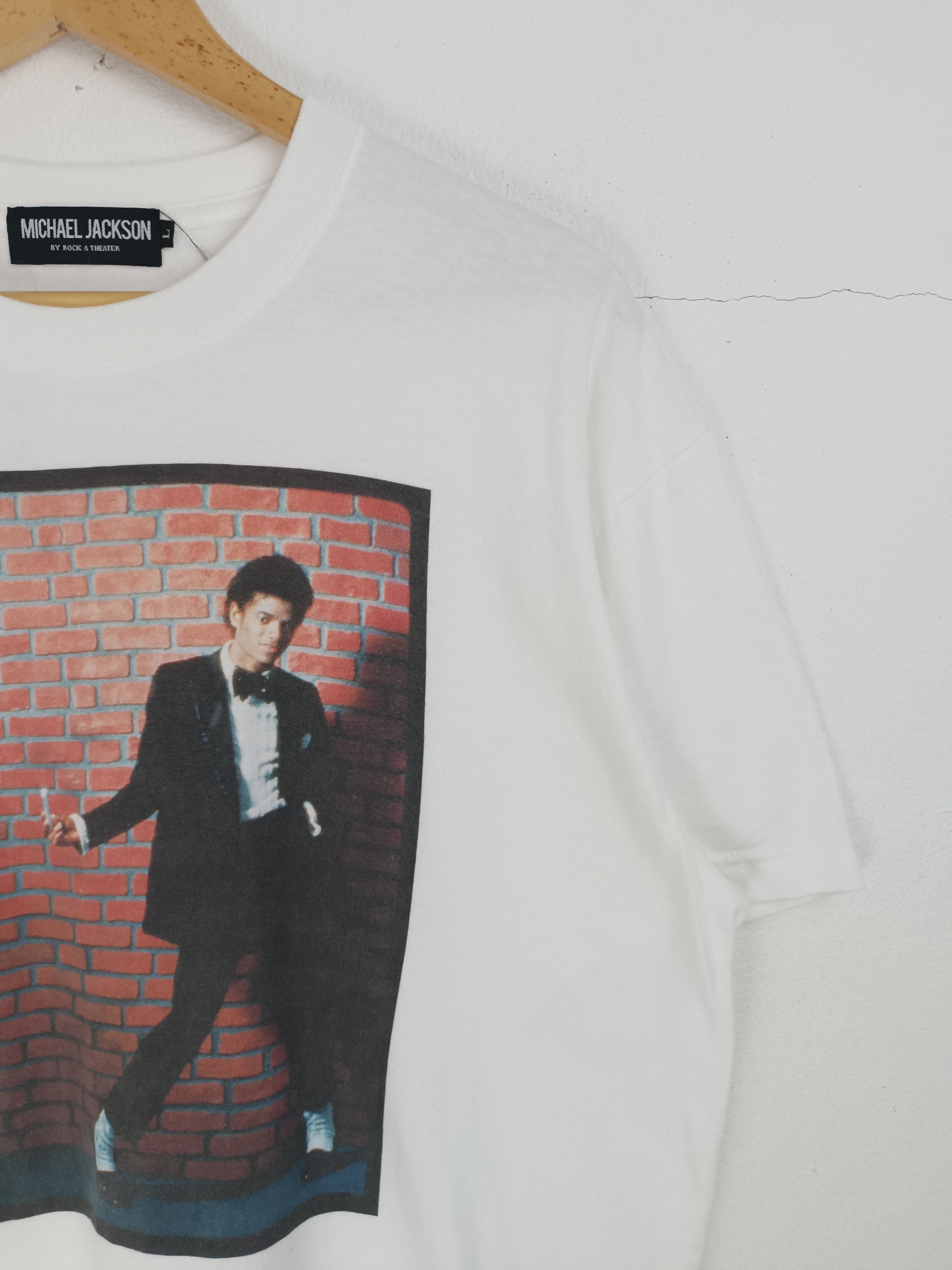 Vintage VINTAGE MICHAEL JACKSON KING OF POP EMINEM BIEBER MADONNA Size US L / EU 52-54 / 3 - 6 Thumbnail