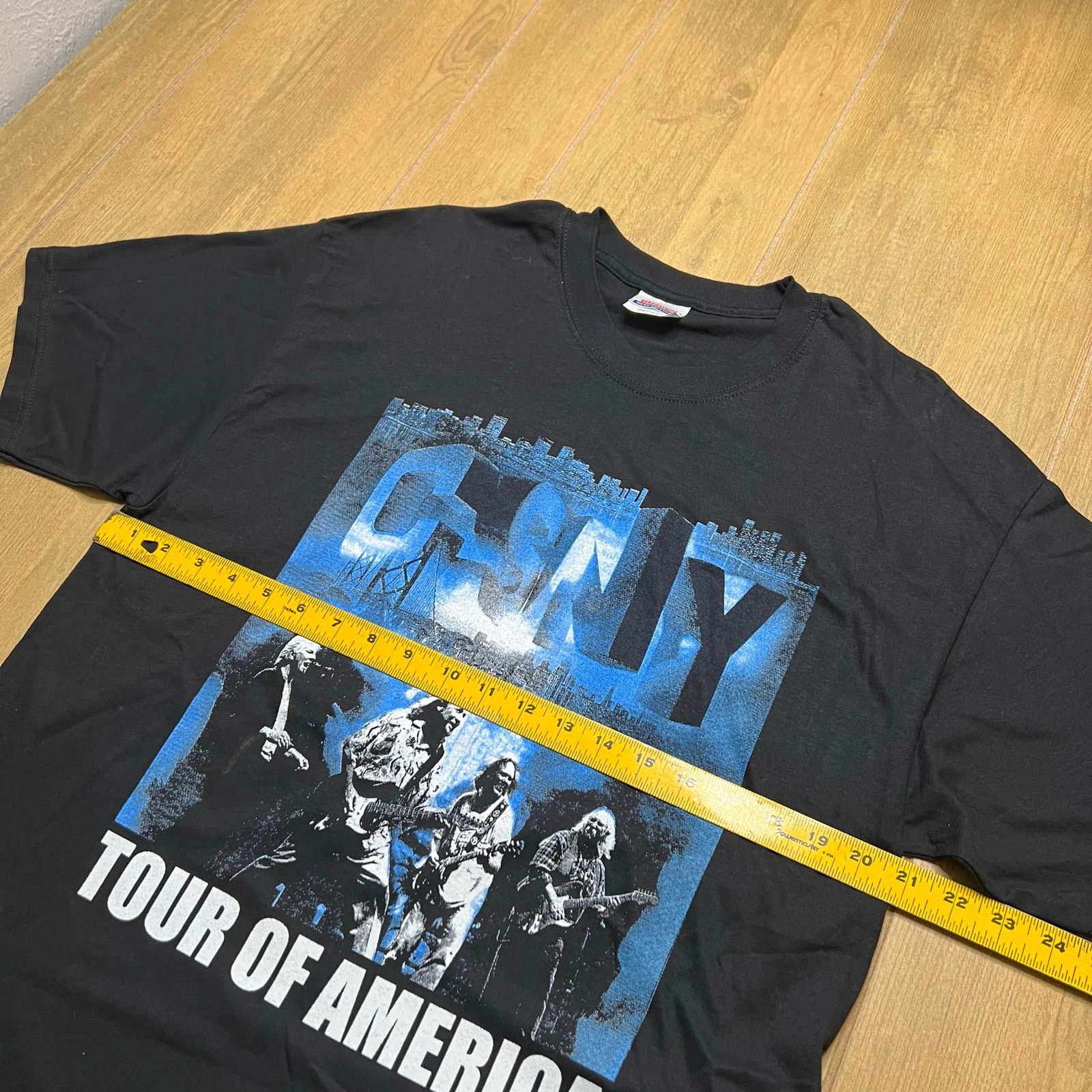 Hanes Y2K 2002 Crosby, Stills, Nash & Young "Tour of America" Sz L Size US L / EU 52-54 / 3 - 5 Thumbnail