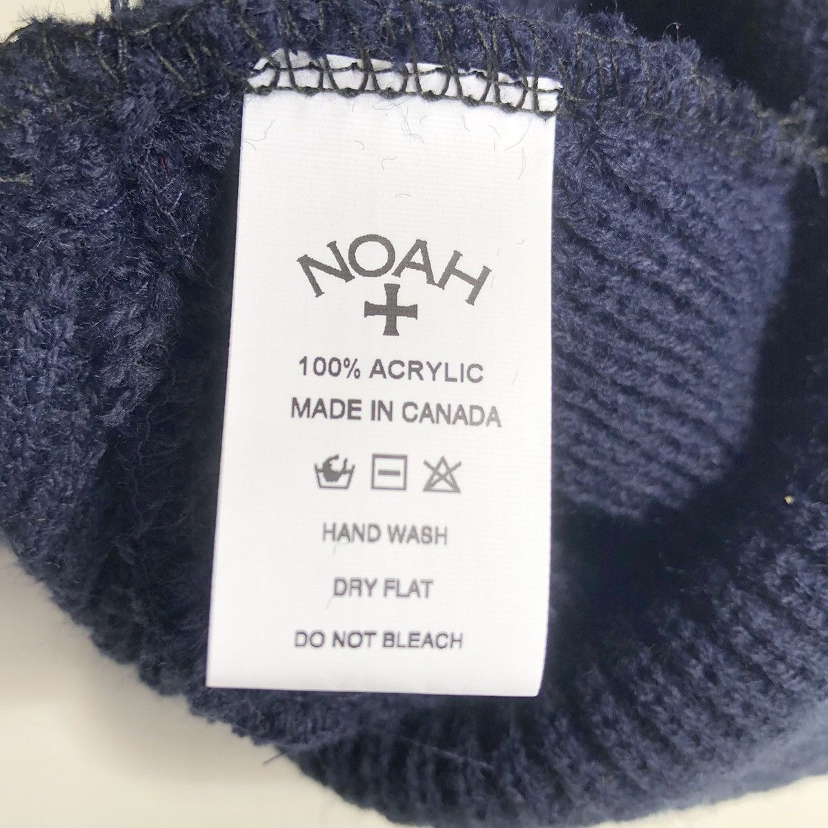 Noah Noah Une Vie Pour La Mer Beanie NAVY Size ONE SIZE - 4 Thumbnail