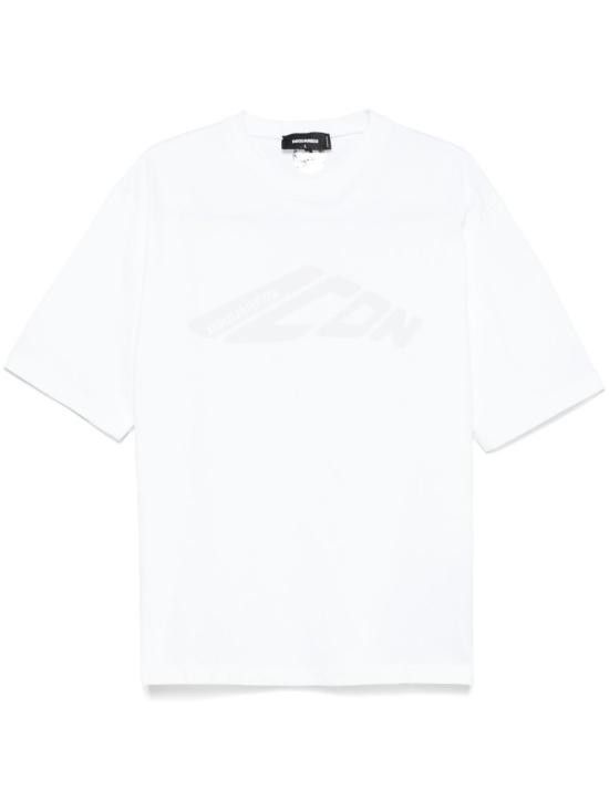 Dsquared2 DSQUARED2 Men T-Shirts S79GC0107 S24583100 White Size US M / EU 48-50 / 2 - 1 Thumbnail