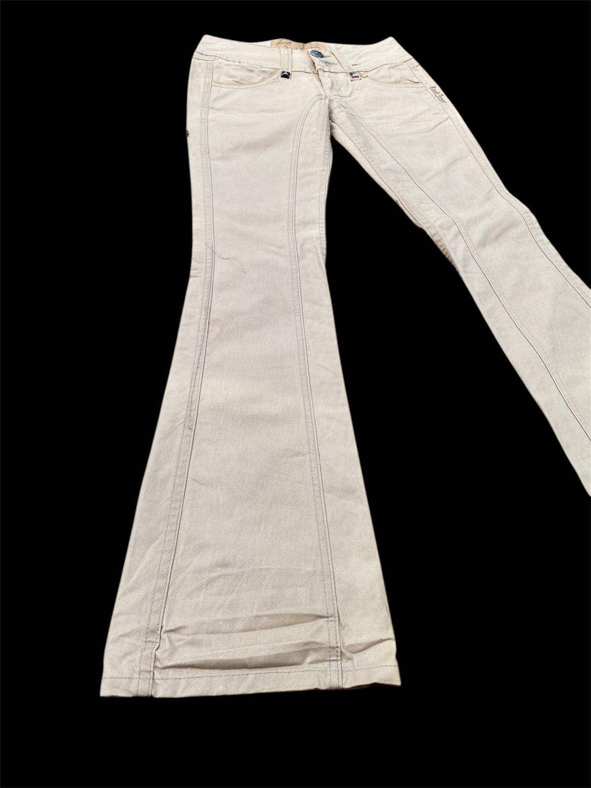 Japanese Brand × Le Grande Bleu (L.G.B.) × Tornado Mart Cook Jeans Japan Low Rise Flare Pant Size US 28 / EU 44 - 3 Thumbnail