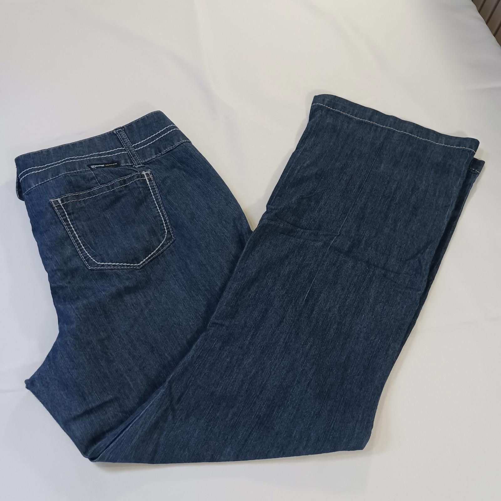 Designer Rewash J7617AQ3X Women's Blue Bootcut Jeans Size 18 (38×31) Size 40" / US 18 - 2 Thumbnail