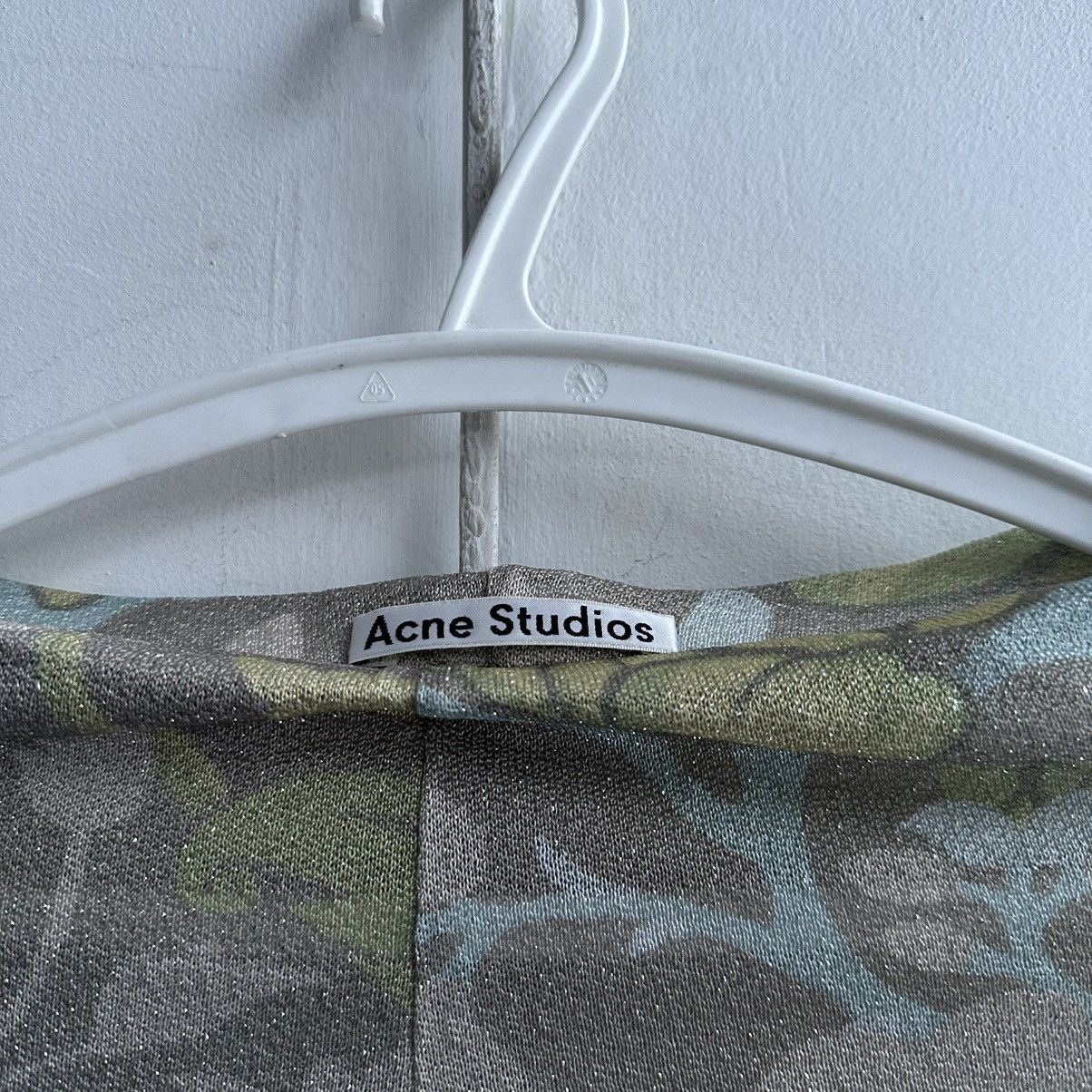 Acne Studios Acne Studio Floral print viscose Flared Trousers Size 26" / US 2 / IT 38 - 15 Thumbnail