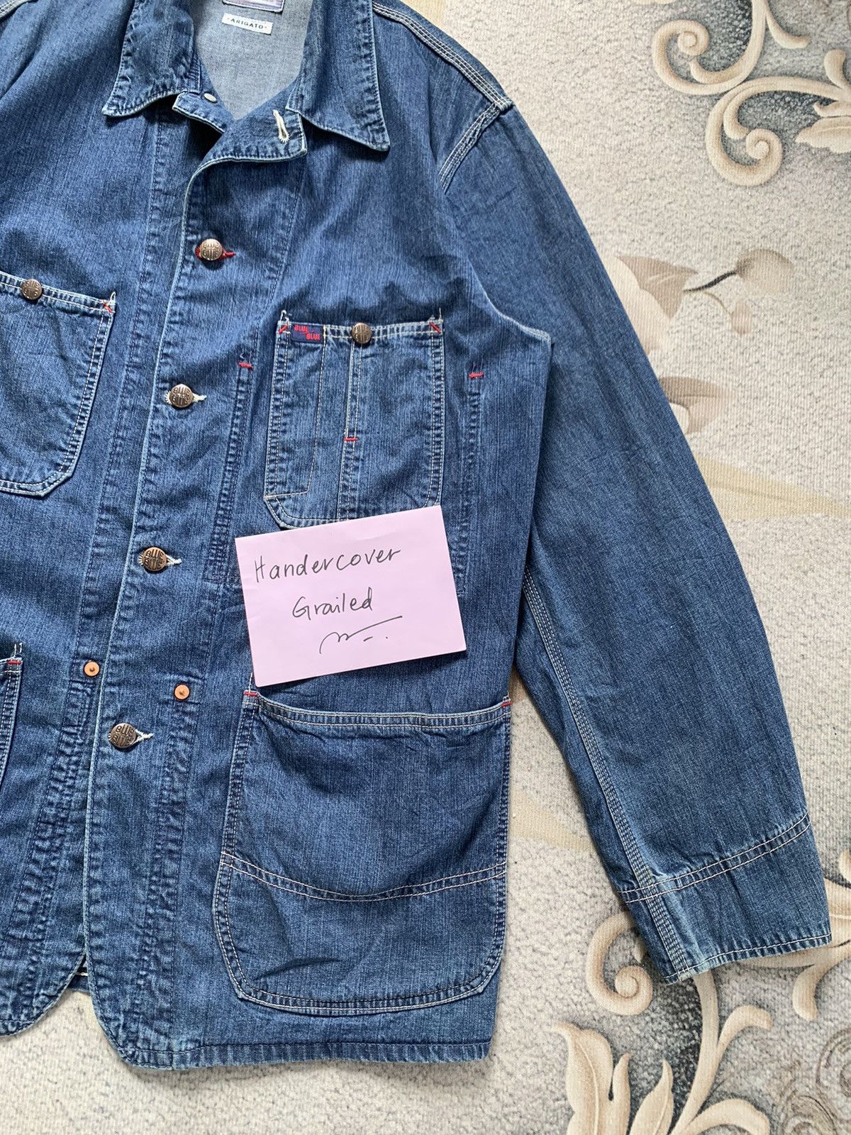 Blue Blue Japan Blue Blue Arigato HR Market Jacket Made in Japan Size US M / EU 48-50 / 2 - 4 Thumbnail