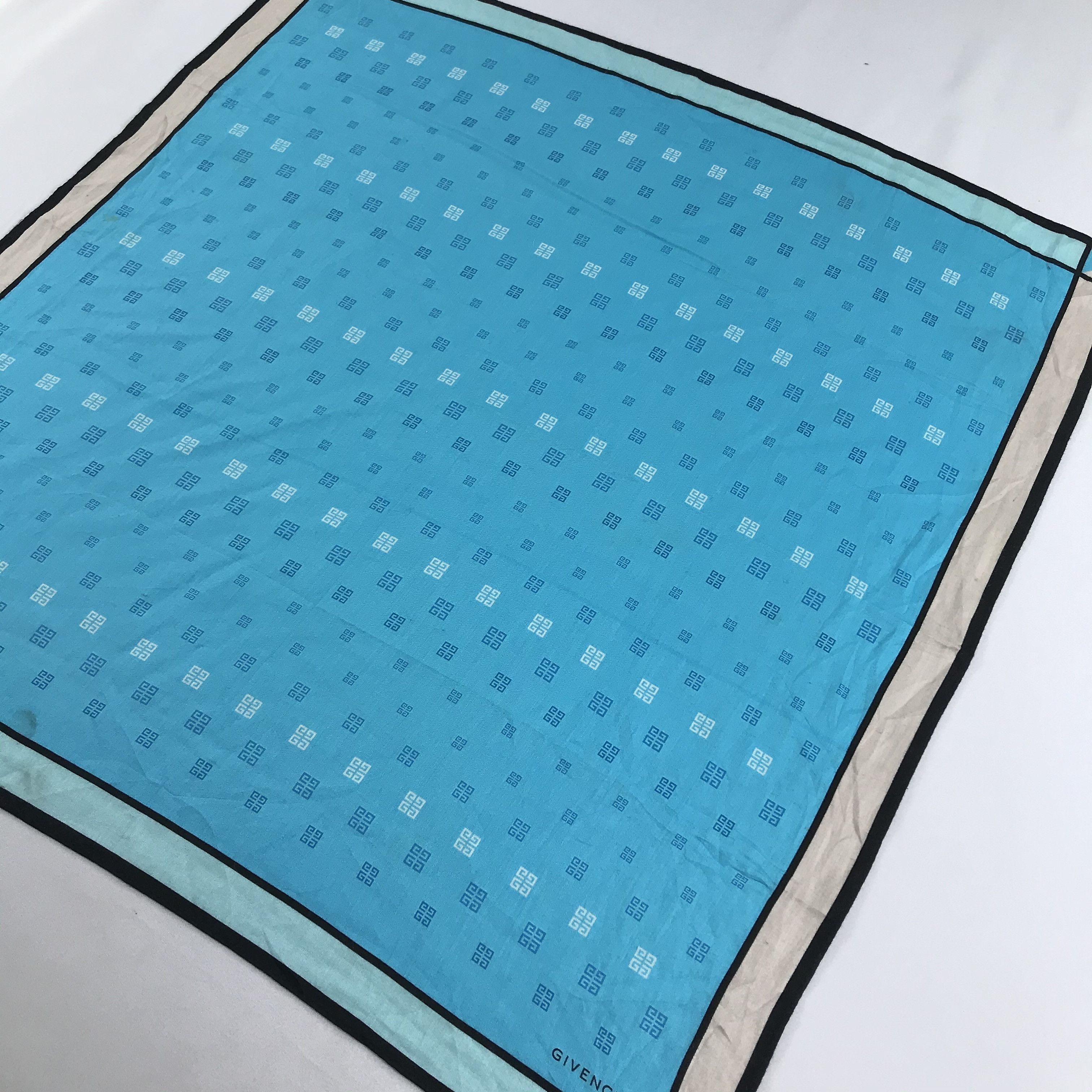 Givenchy VINTAGE Givenchy Handkerchief Bandana Neckerchief H706 Size ONE SIZE - 4 Thumbnail