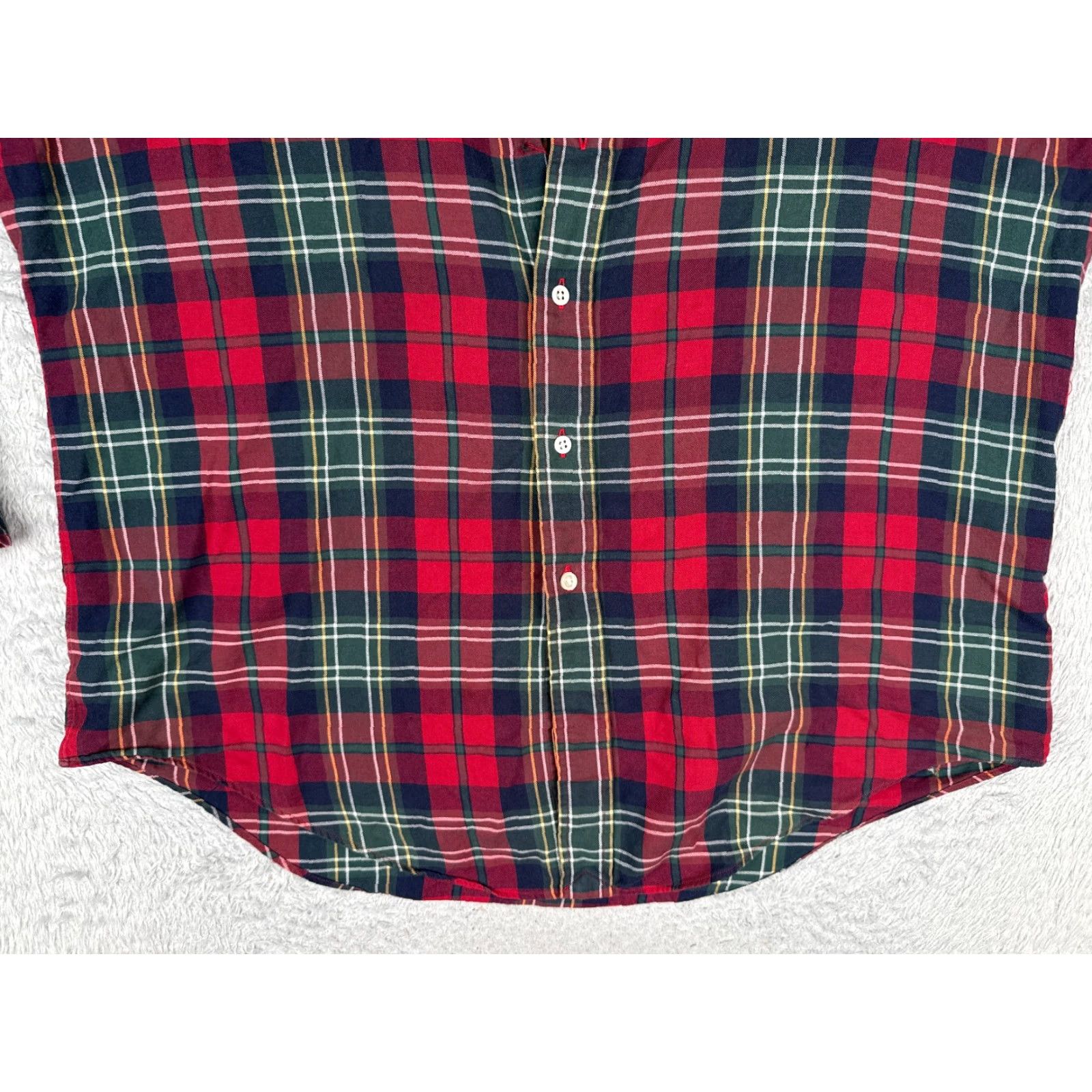 Polo Ralph Lauren Polo Ralph Lauren Shirt Men Large Red Plaid Button-Up Long Sleeve Cotton VINTAGE Size US L / EU 52-54 / 3 - 5 Thumbnail