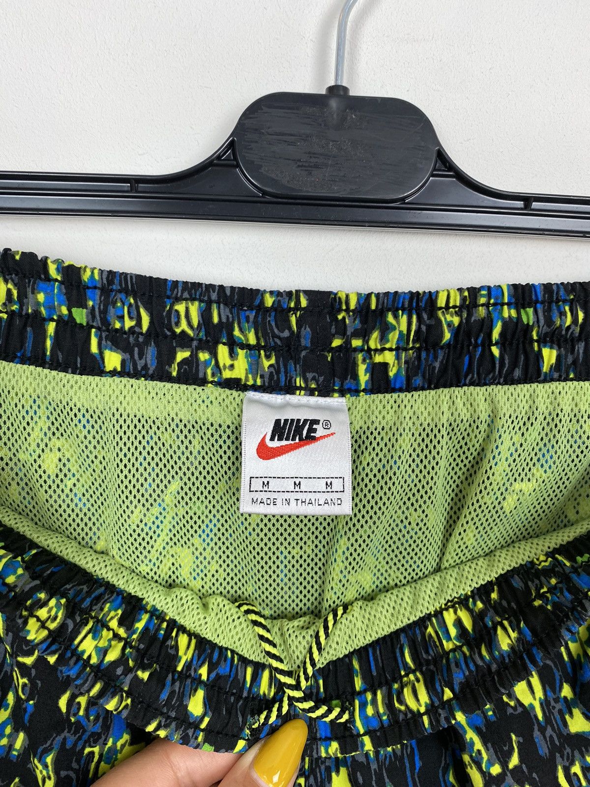 Swims Nike 90’s Neon Swimming Trunks Board Shorts Men’s Size M Top Size US 34 / EU 50 - 6 Thumbnail