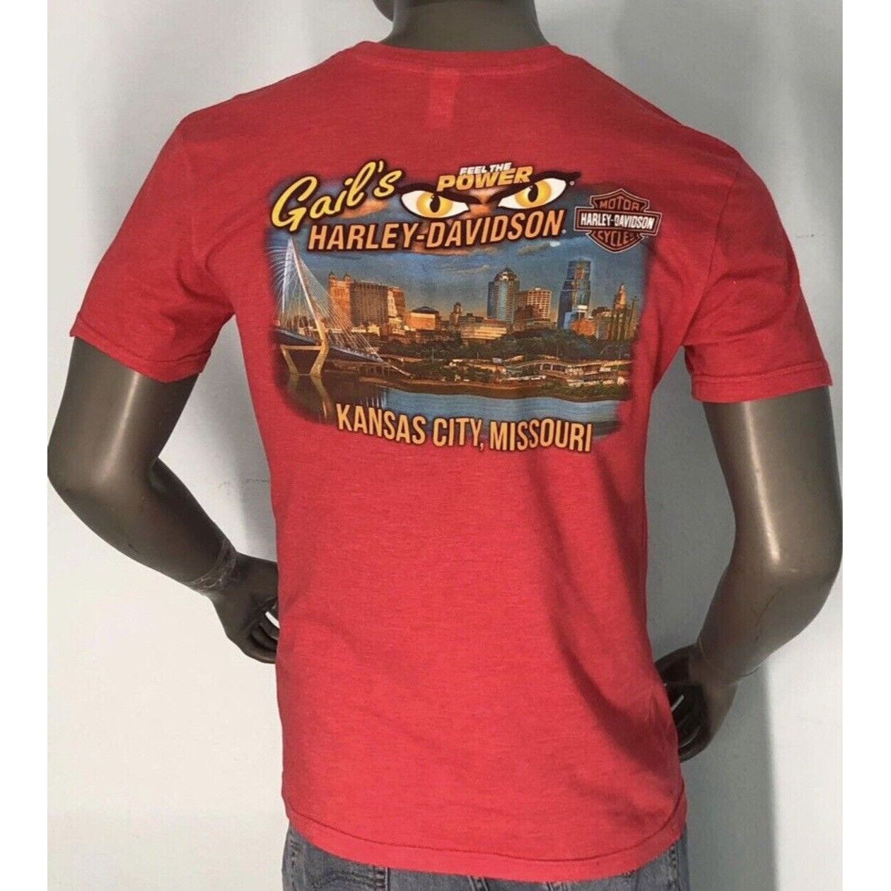Harley Davidson Harley Davidson T-shirt Medium Men KANSAS CITY, MISSOURI Size US M / EU 48-50 / 2 - 1 Thumbnail