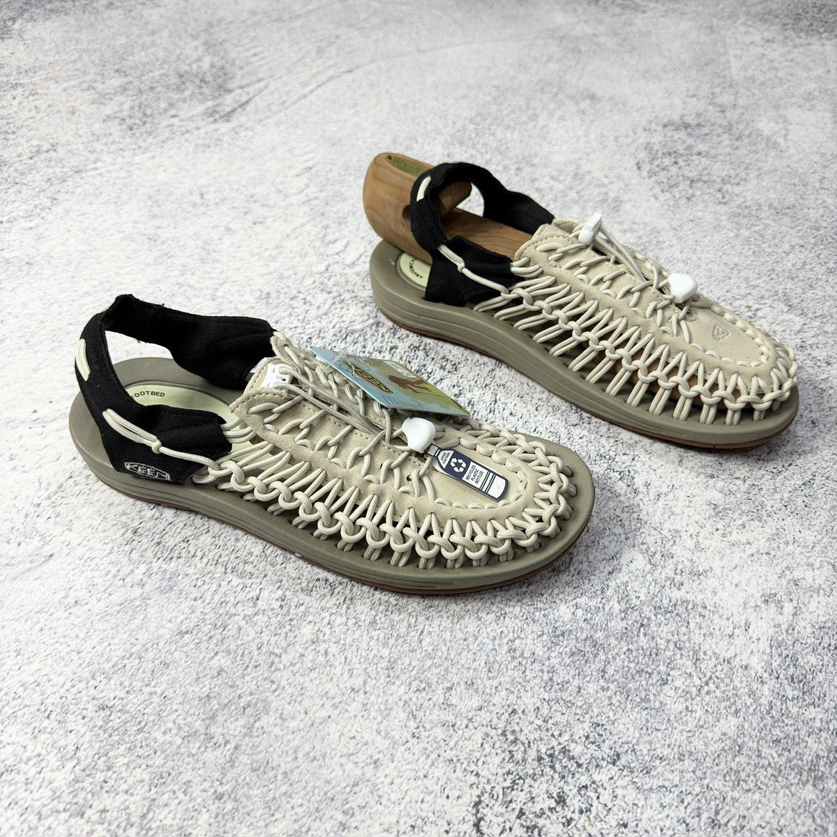 Designer × KEEN New Keen Uneek Mens Sandals Beige US9 UK8 EU42 27cm Size US 9 / EU 42 - 3 Thumbnail
