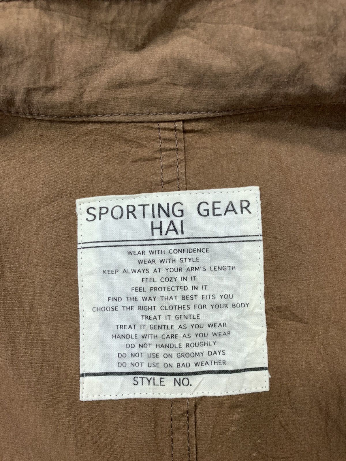 Hai Sporting Gear Hype Military Streetwear Brit Style Issey Miyake Jacket Size US M / EU 48-50 / 2 - 9 Thumbnail