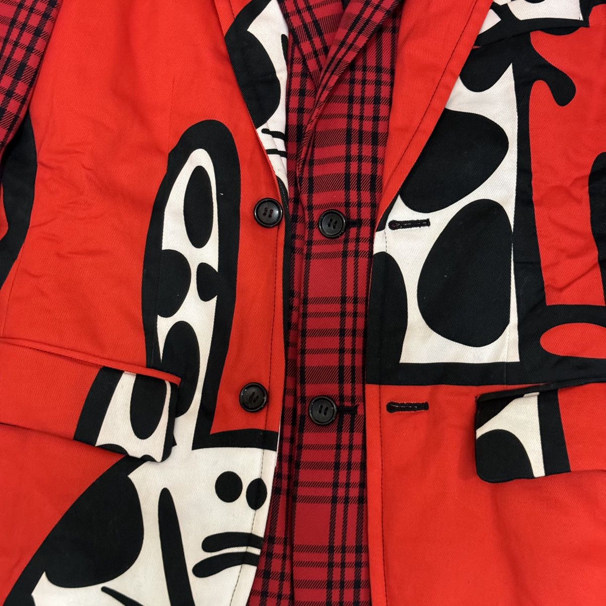 Comme des Garcons × Comme des Garcons Homme × Comme des Garcons Homme Plus AW20 Comme des Garcons Homme Plus animal print blazer jacket Size US M / EU 48-50 / 2 - 6 Thumbnail