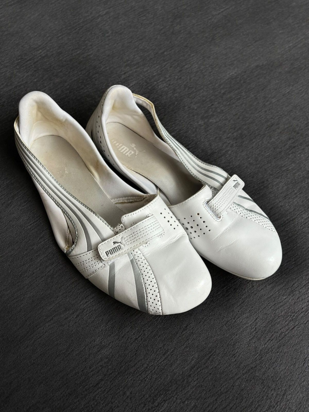 Puma Vintage Y2k Cyber Puma Ballets Flats Speed Cat Impulse shoes Size US 9 / IT 39 - 2 Thumbnail