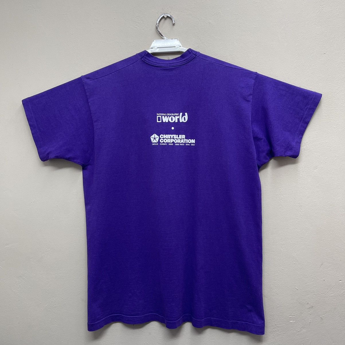 Vintage Vintage 90s National Geographic Society T-shirt Xlarge Size US XL / EU 56 / 4 - 3 Thumbnail