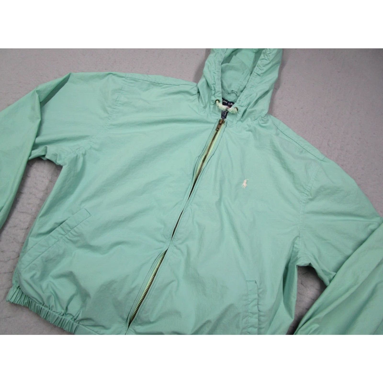 Ralph Lauren VINTAGE Ralph Lauren Polo Sport Women's Green Full Zip Hooded Jacket Size 8 Size M / US 6-8 / IT 42-44 - 2 Thumbnail