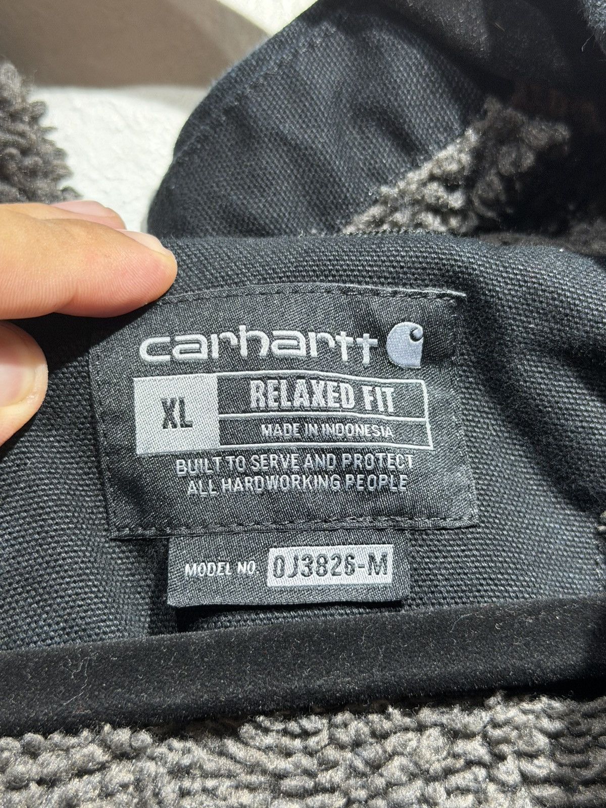 Carhartt Carhartt sherpa hooded jacket Size US XL / EU 56 / 4 - 3 Thumbnail