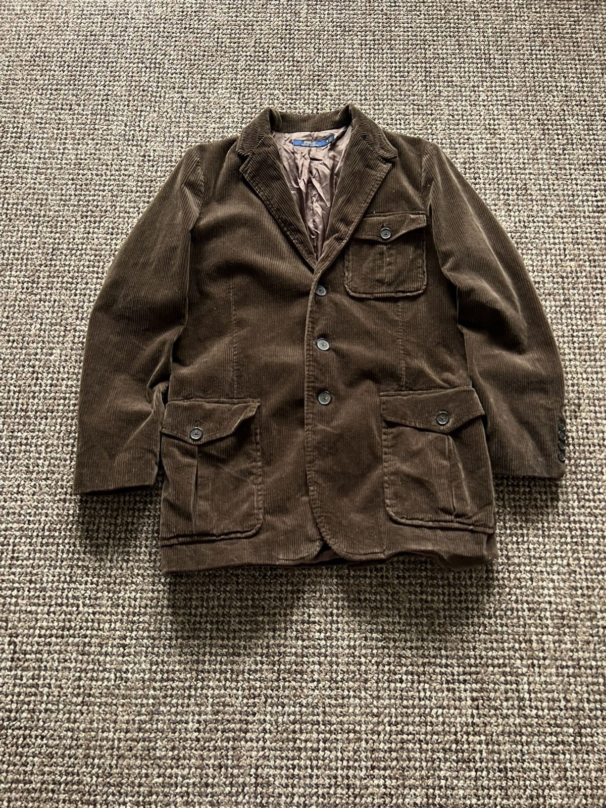 Ralph Lauren Vintage Ralph Lauren Corduroy Blazer Jacket Size M / US 6-8 / IT 42-44 - 2 Thumbnail