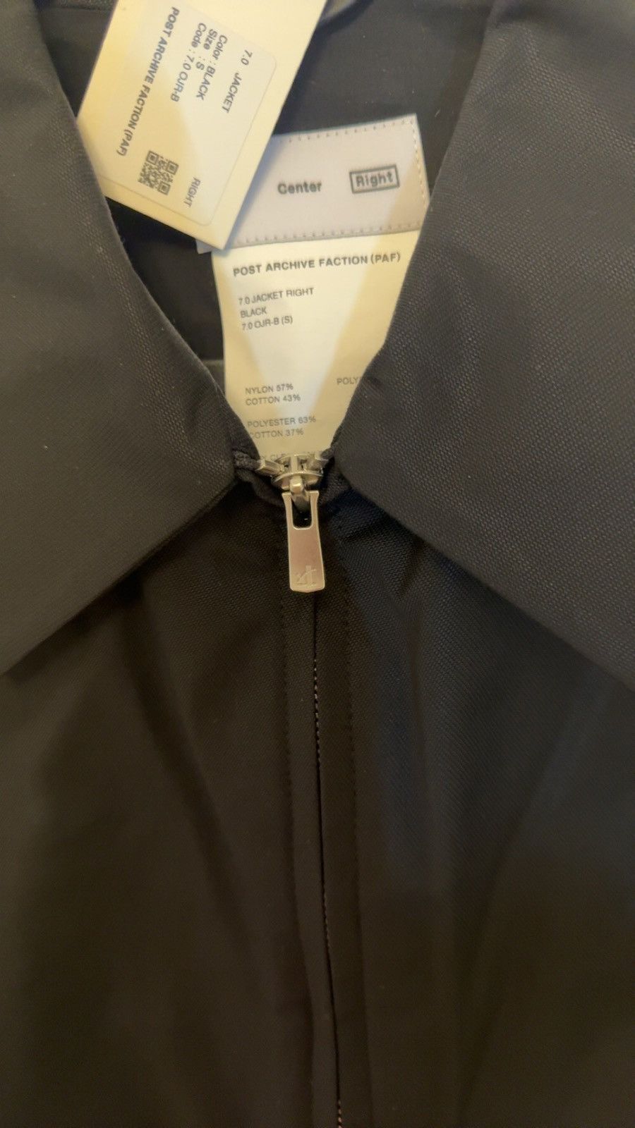 Japanese Brand × Junya Watanabe × POST ARCHIVE FACTION (PAF) Black jacket PAF Size US XS / EU 42 / 0 - 3 Thumbnail