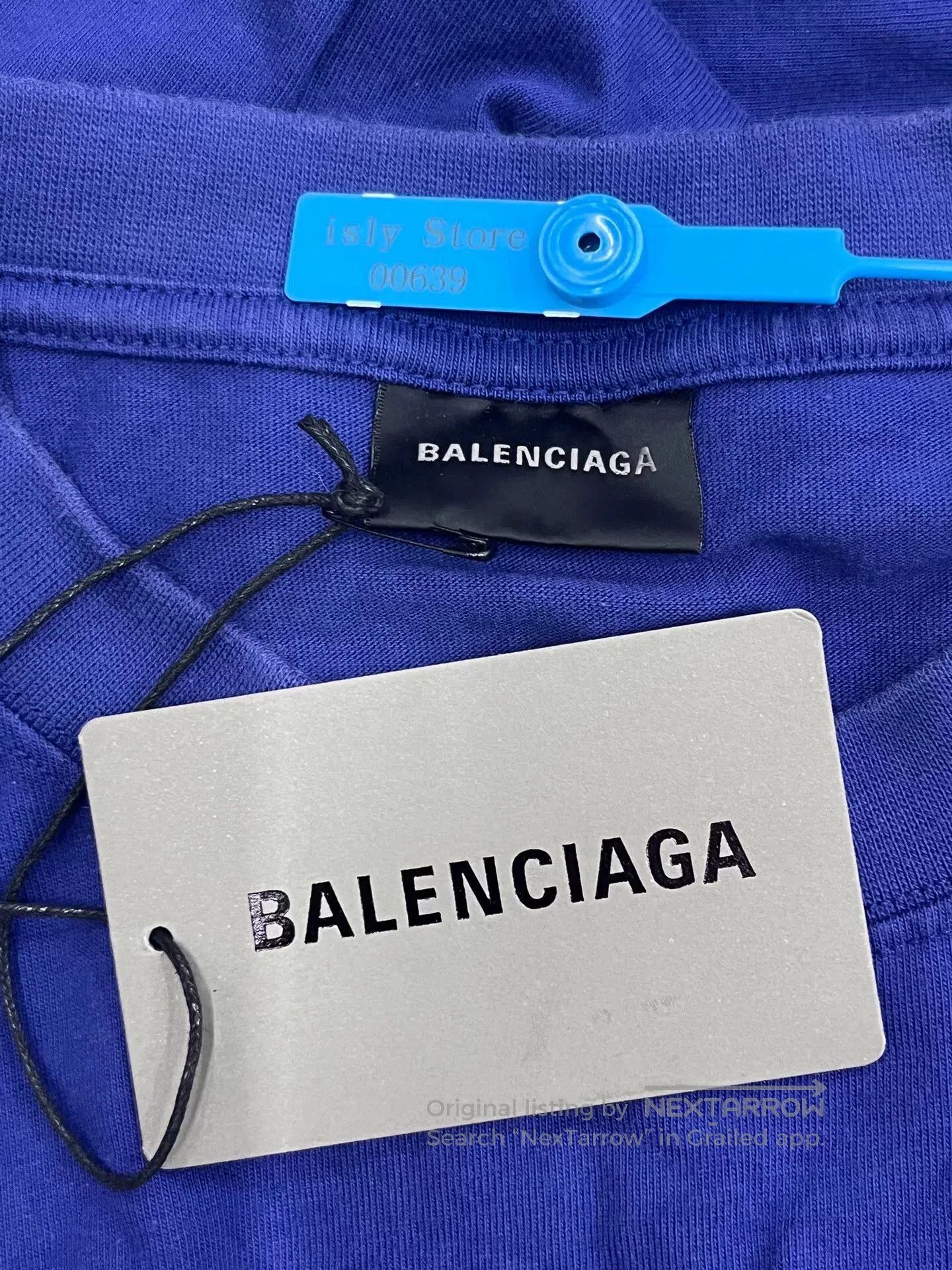 Balenciaga Balenciaga Logo Short-Sleeve T-Shirt. Size US XXL / EU 58 / 5 - 4 Thumbnail