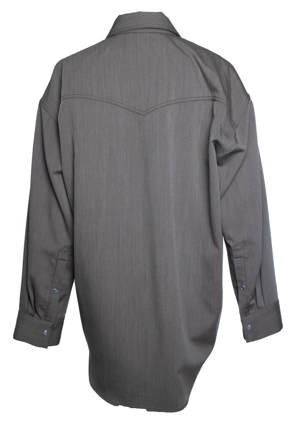 Acne Studios Acne studios, Brown and grey overshirt Size S / US 4 / IT 40 - 3 Thumbnail