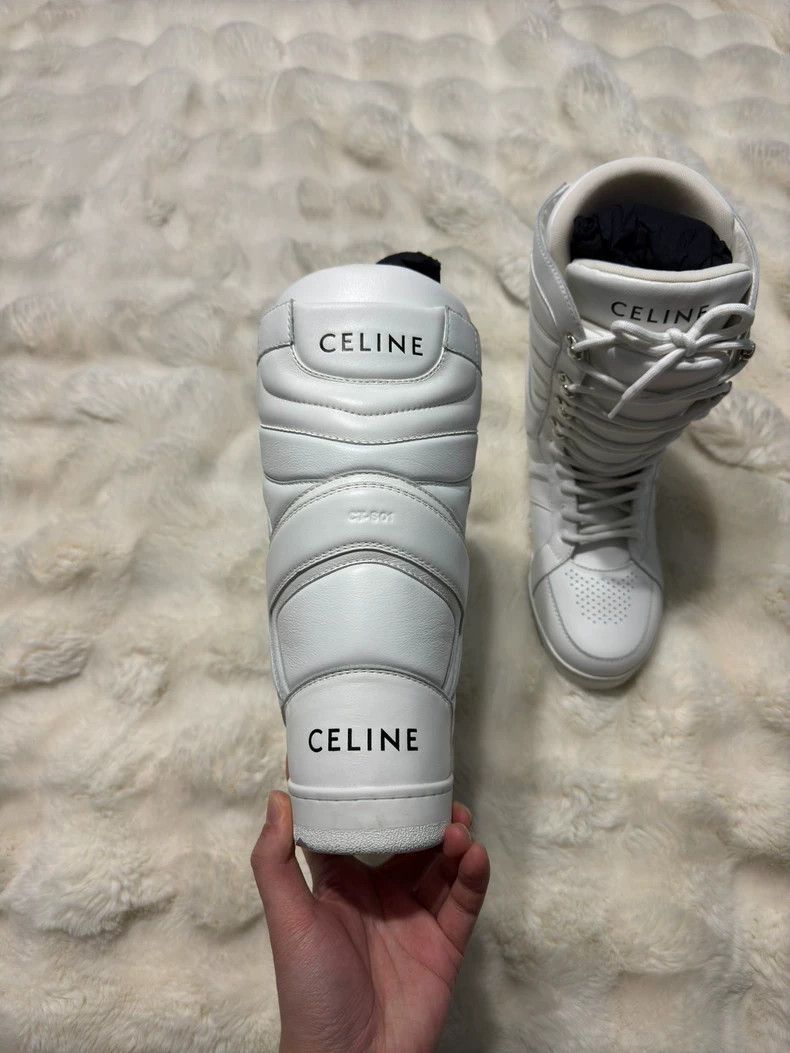 Celine Celine 21fw show lace-up boots Size US 7 / EU 40 - 3 Thumbnail
