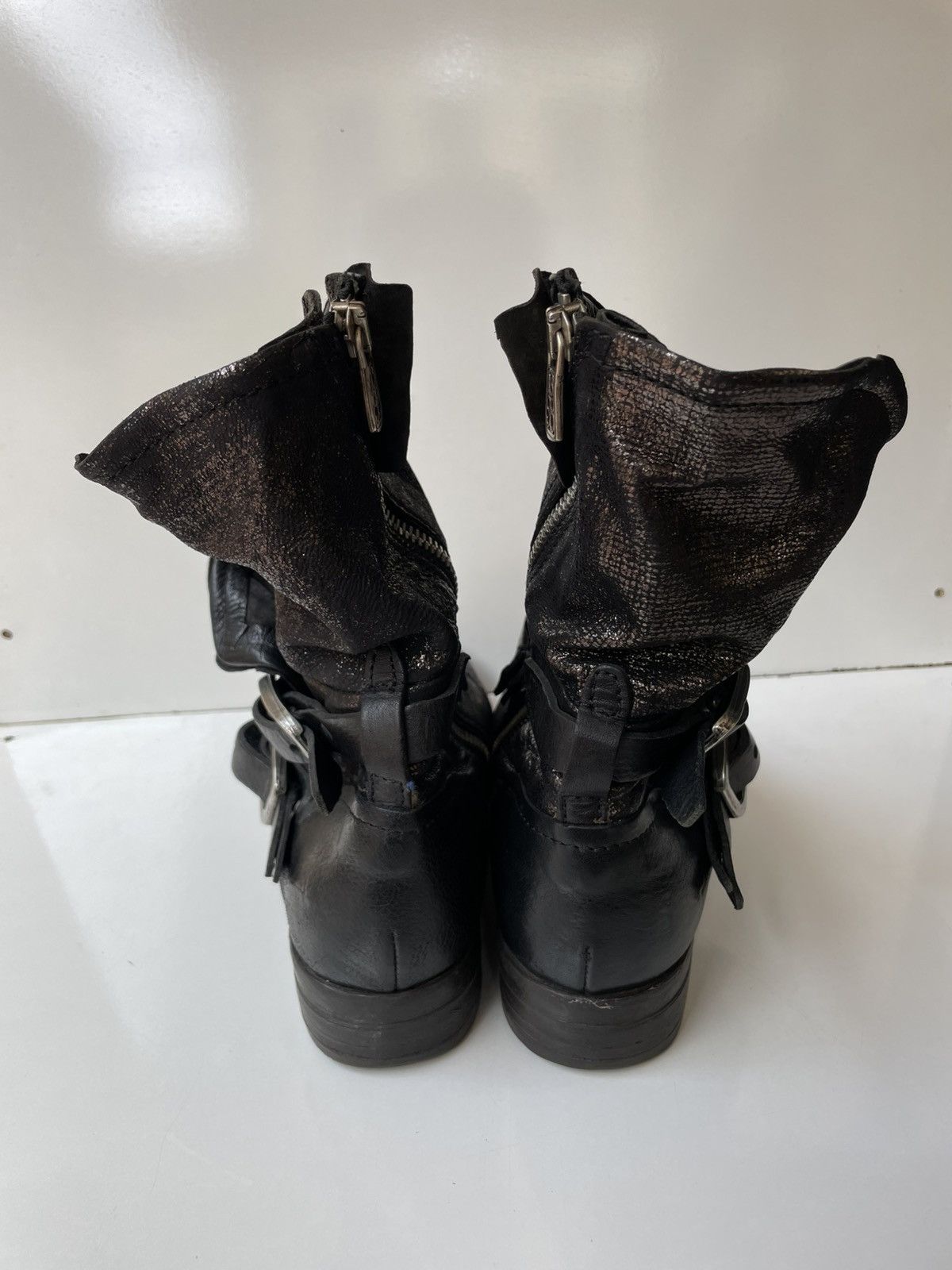 A.S.98 A.S.98 Distressed Boho Women's Ankle Boots EUR 39 /USA 8.5-9 Size US 9 / IT 39 - 7 Thumbnail