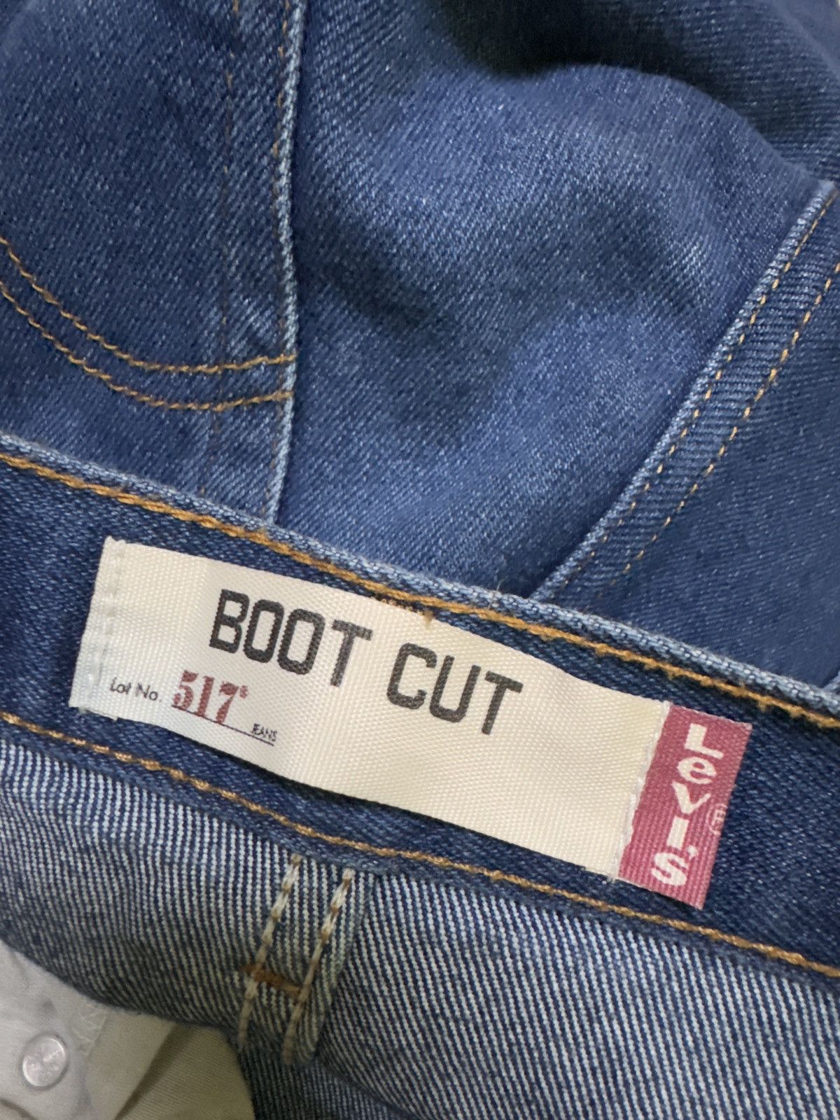 Levi's Vintage Clothing Vintage Flare Levis 517 Blue Bootcut Jeans Size US 28 / EU 44 - 17 Thumbnail