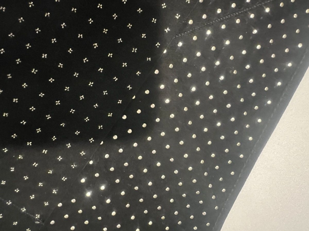 Saint Laurent Paris Saint Laurent suede triangle dotted scarf. $1500 Size ONE SIZE - 4 Thumbnail