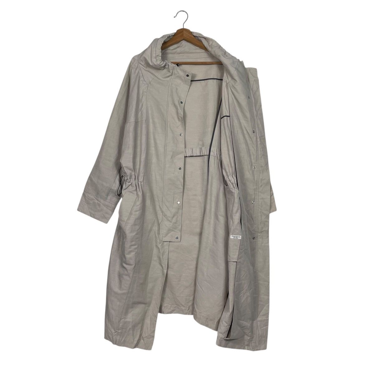 Japanese Brand Vermeil Par Iena Overcoat Size M / US 6-8 / IT 42-44 - 11 Thumbnail