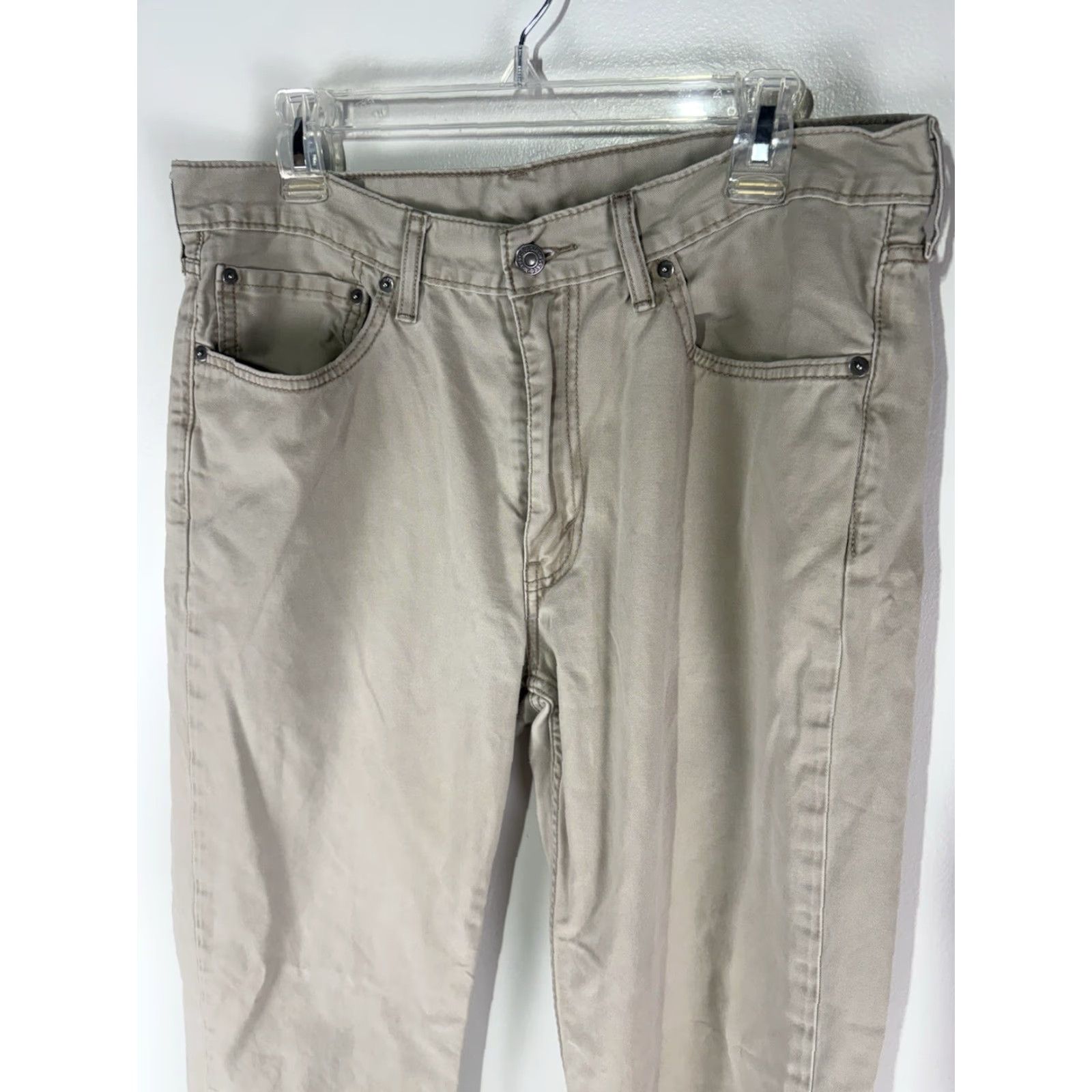 Levi's Levi's Jeans Men 514 Bootcut 36x34 Tan Denim 5-Pocket Regular Fit Size US 36 / EU 52 - 3 Thumbnail