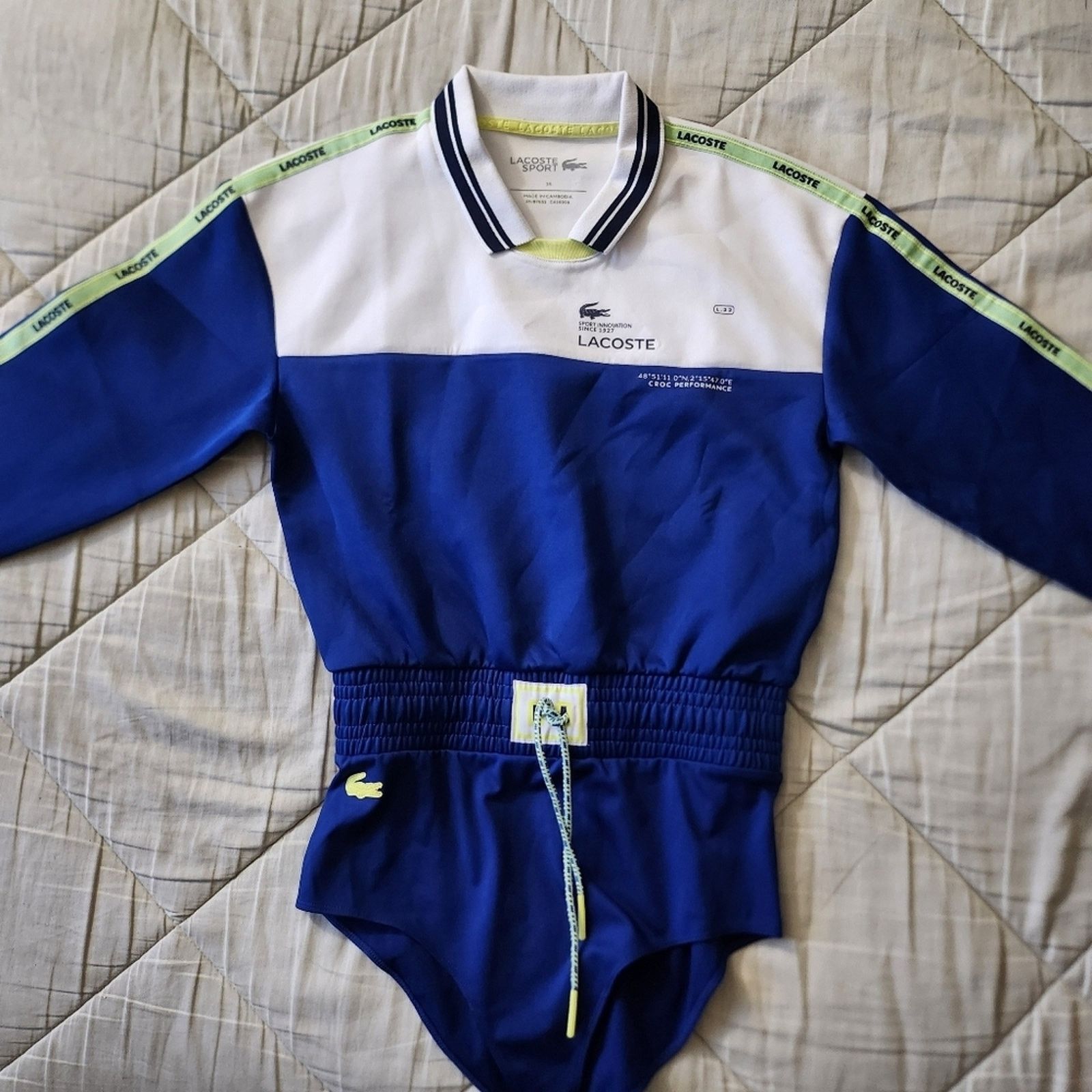 Lacoste LaCoste Sport Playsuit Size S / US 4 / IT 40 - 1 Thumbnail