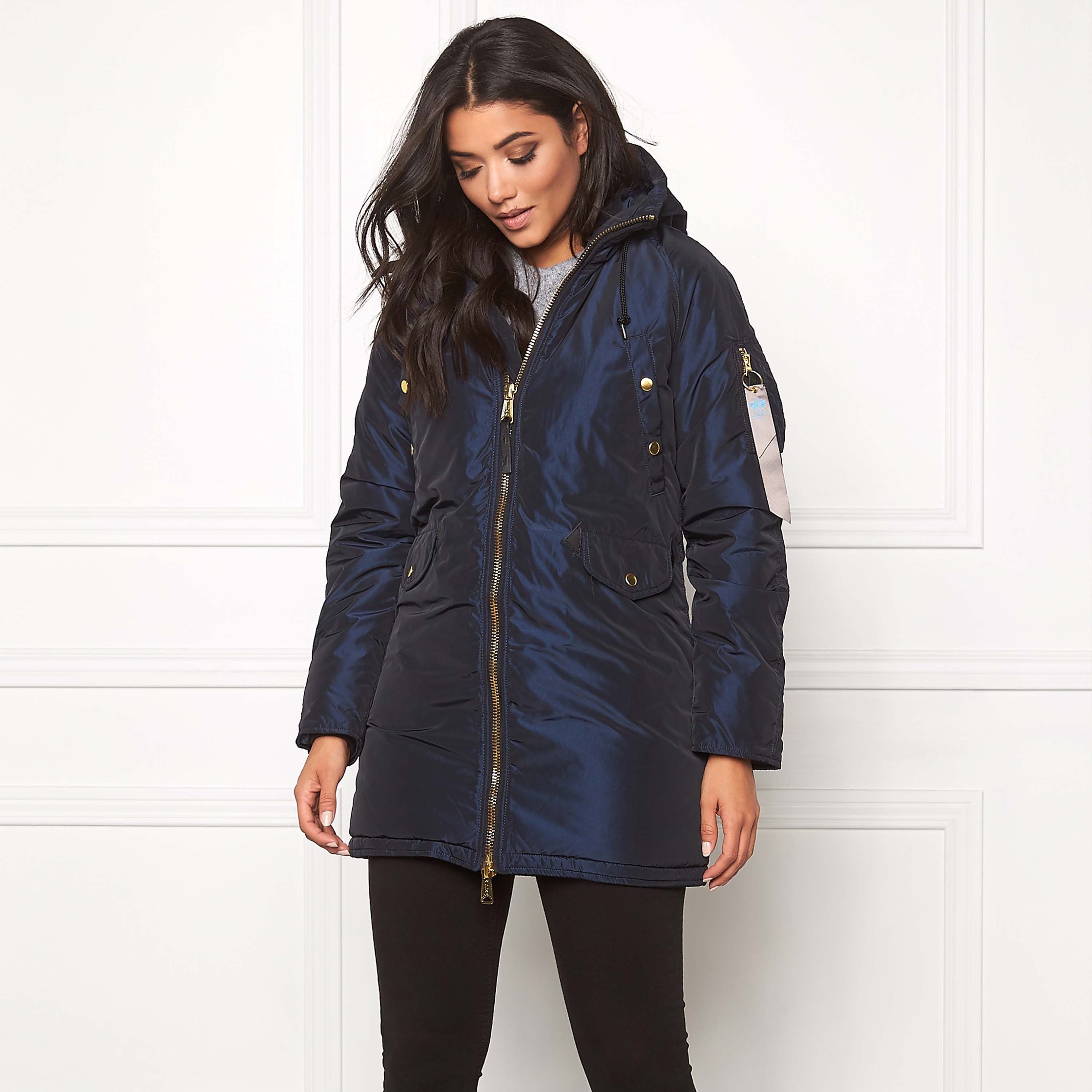 Alpha Industries ALPHA INDUSTRIES Extreme Parka Exparka Rep Blue Coat Jacket Size M / US 6-8 / IT 42-44 - 2 Thumbnail