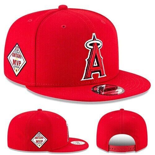 image of Mlb x New Era Shohei Ohtani Al League Mvp Snapback Hat in Red, Men's