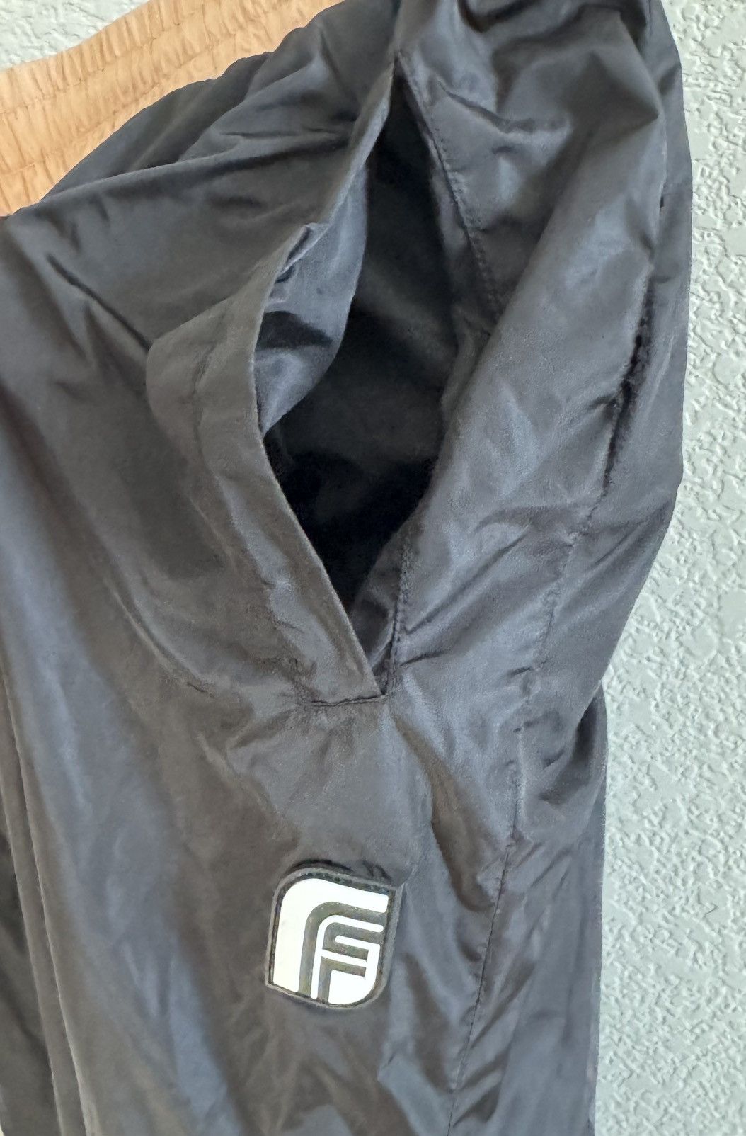 Feature Essentials Nylon Track Pants Black Nude Medium, Men's (Size 29) — image 4 of 6