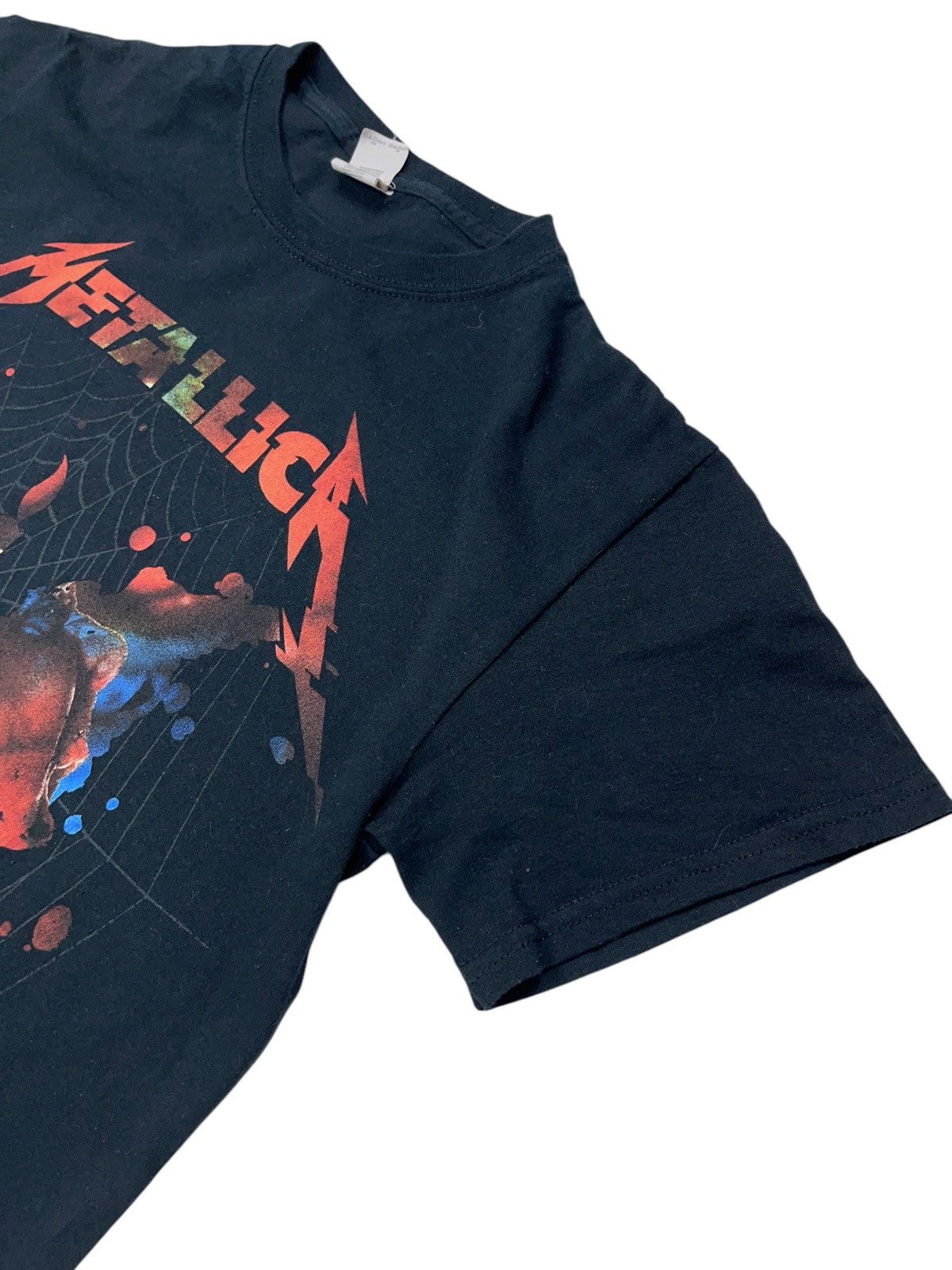 Band Tees × Metallica × Vintage 2016 Metallica Moth Into Flame T-shirt Size S / US 4 / IT 40 - 5 Thumbnail