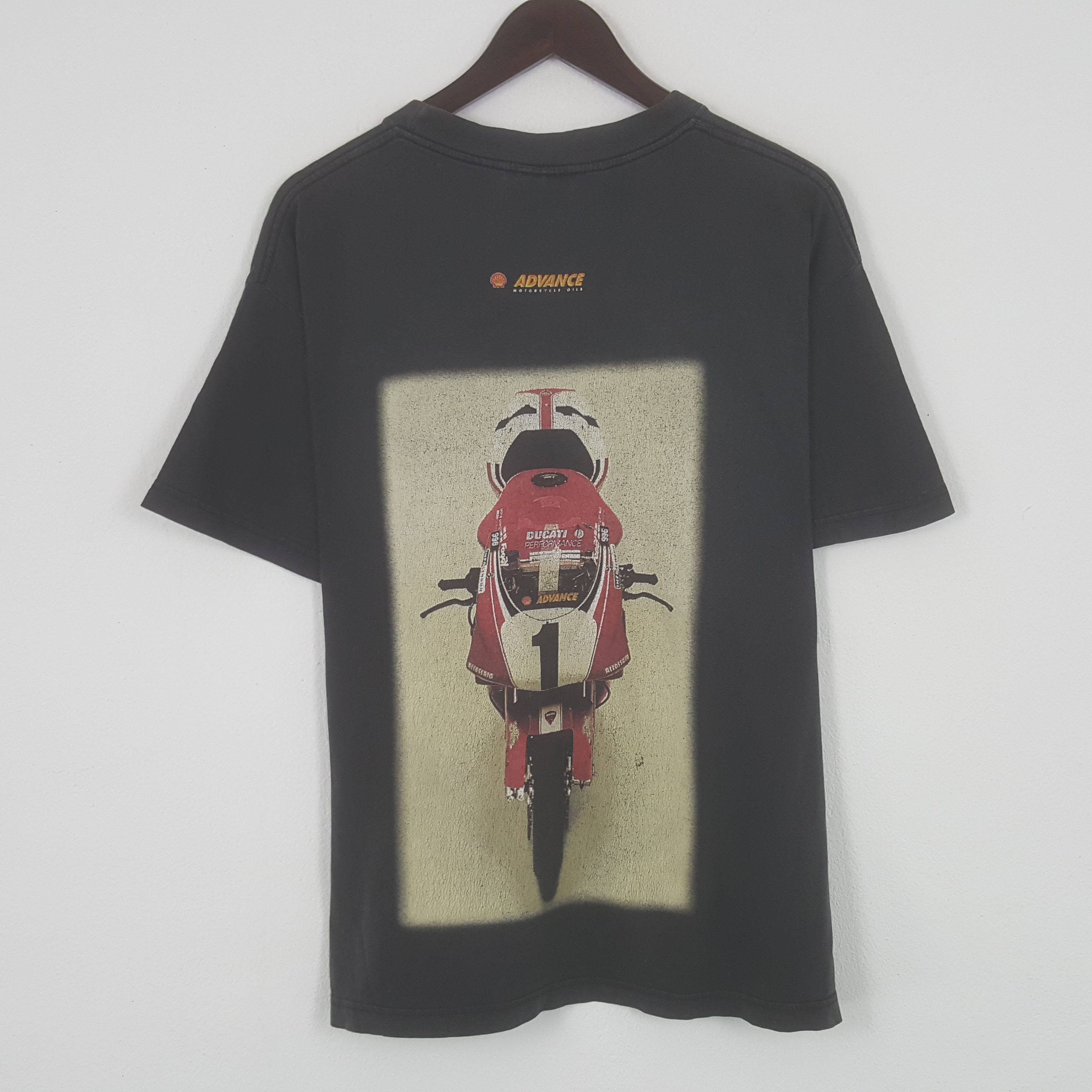 Vintage Ducati Racing Motorcycle Design Tshirt